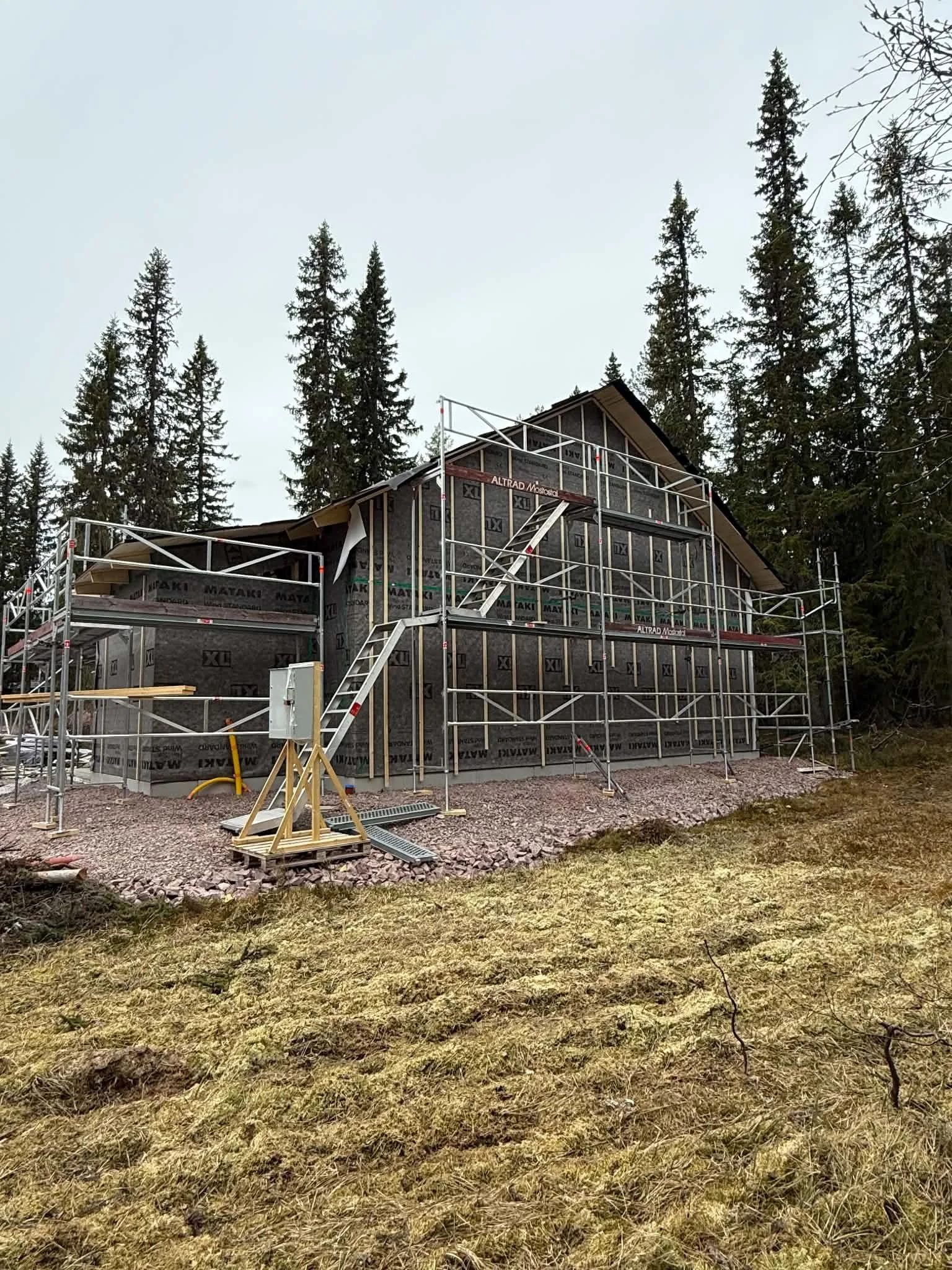 Pågående byggnation