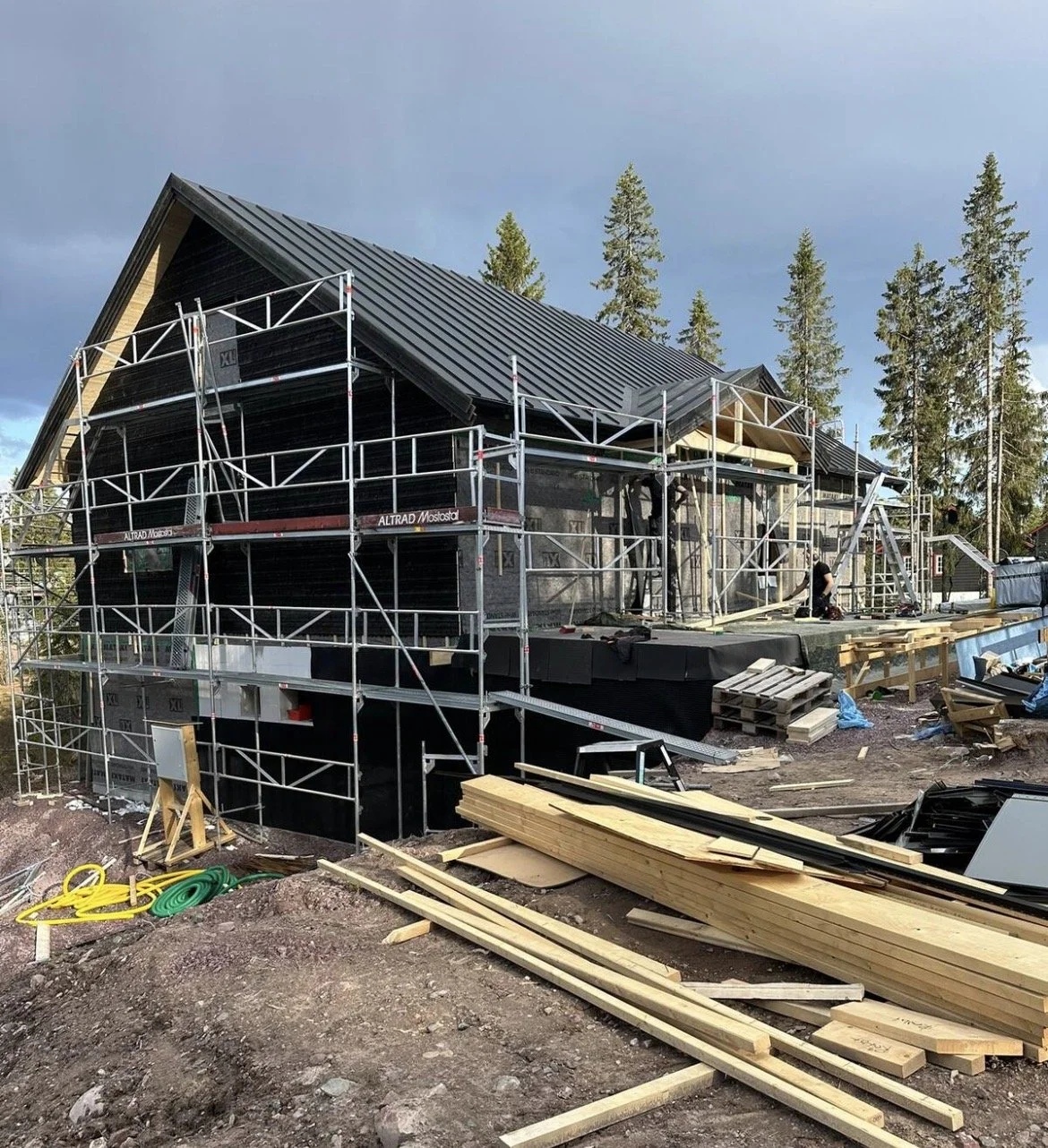 Pågående byggnation