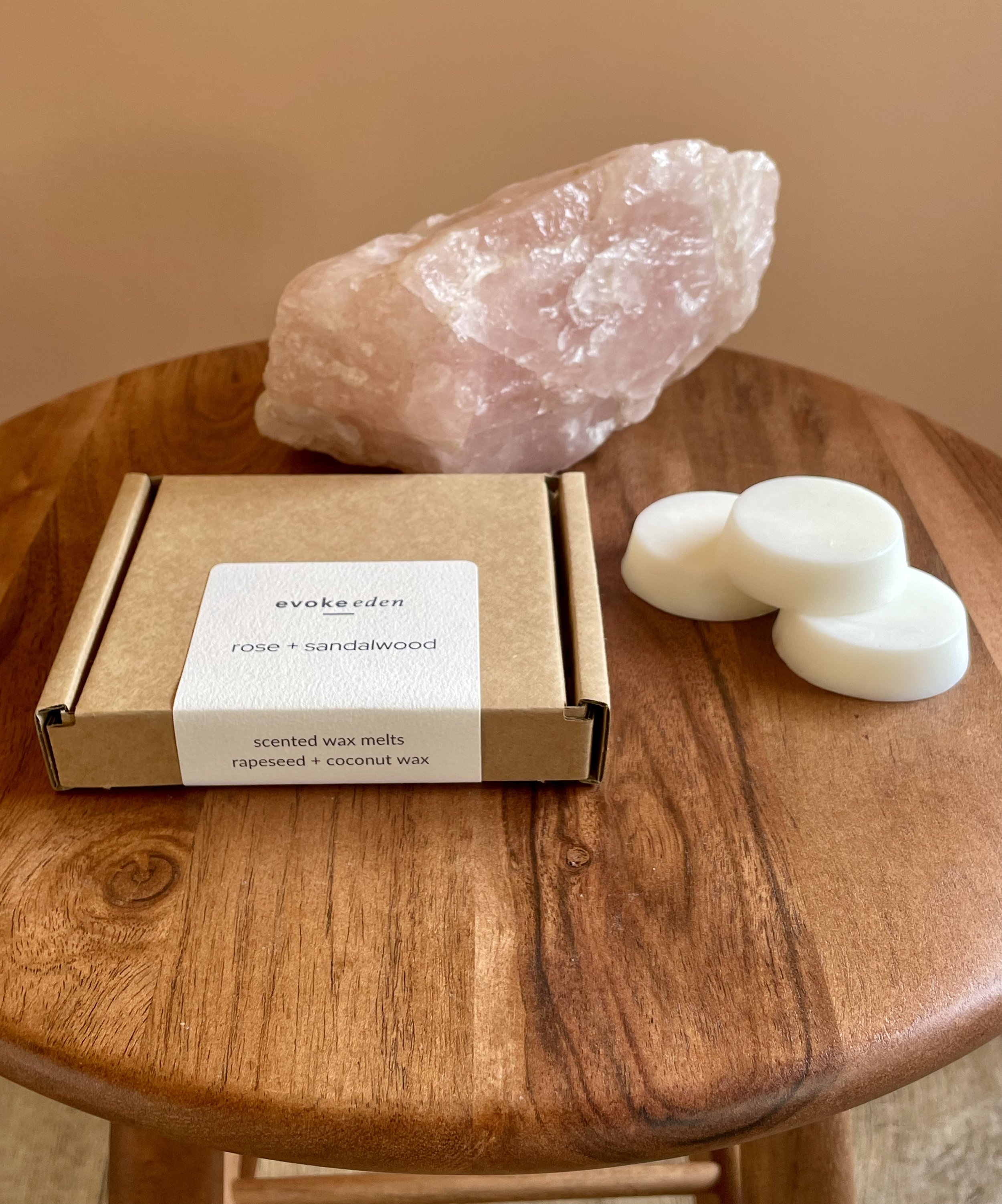 Evoke Eden Rose + Sandalwood Wax Melts