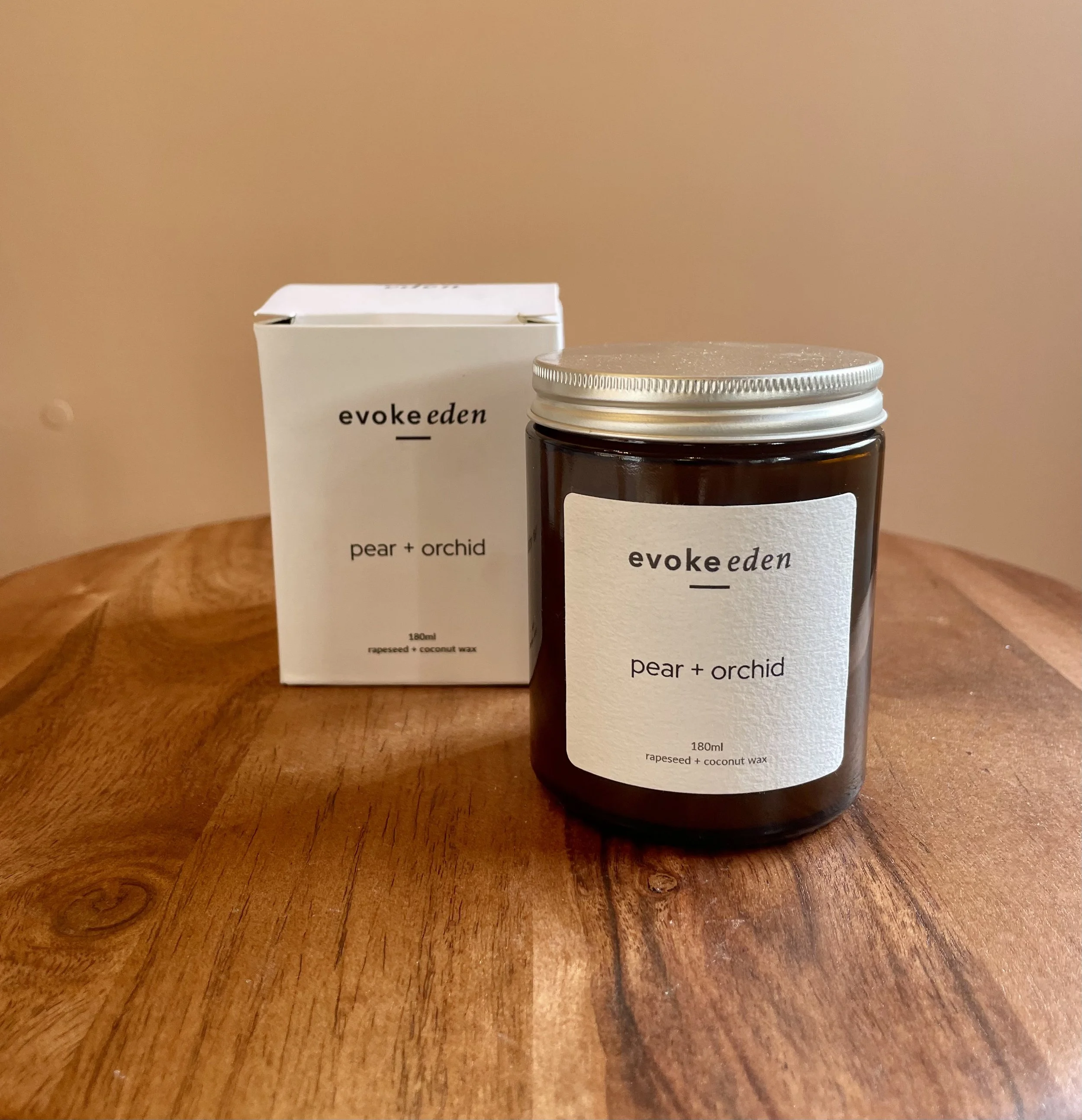 Evoke Eden Pear + Orchid Candle
