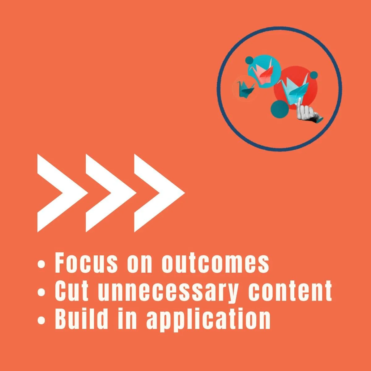 A simple shift when designing training:

Stop asking
&ldquo;What should I include?&rdquo;

Start asking
&ldquo;What should people be able to DO?&rdquo;

That question changes everything.
#LearningDesign #Training #Workshops #Education @ferntaskerphot