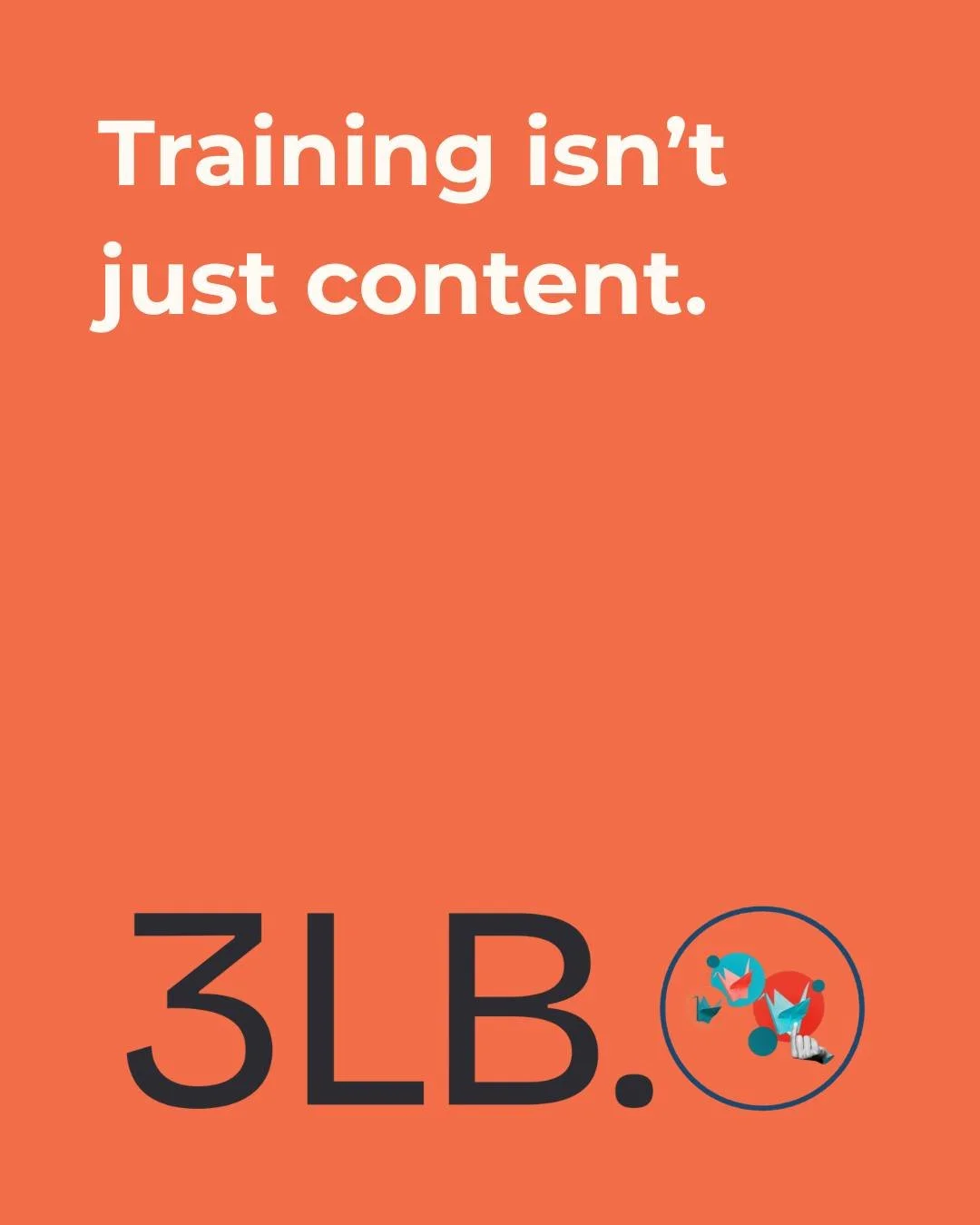 Training isn&rsquo;t just content.

It&rsquo;s people:
How they engage
How they apply
How they use it

Miss that &rarr; and even good content falls flat.

#LearningDesign #TrainingTips #ProfessionalDevelopment #LND