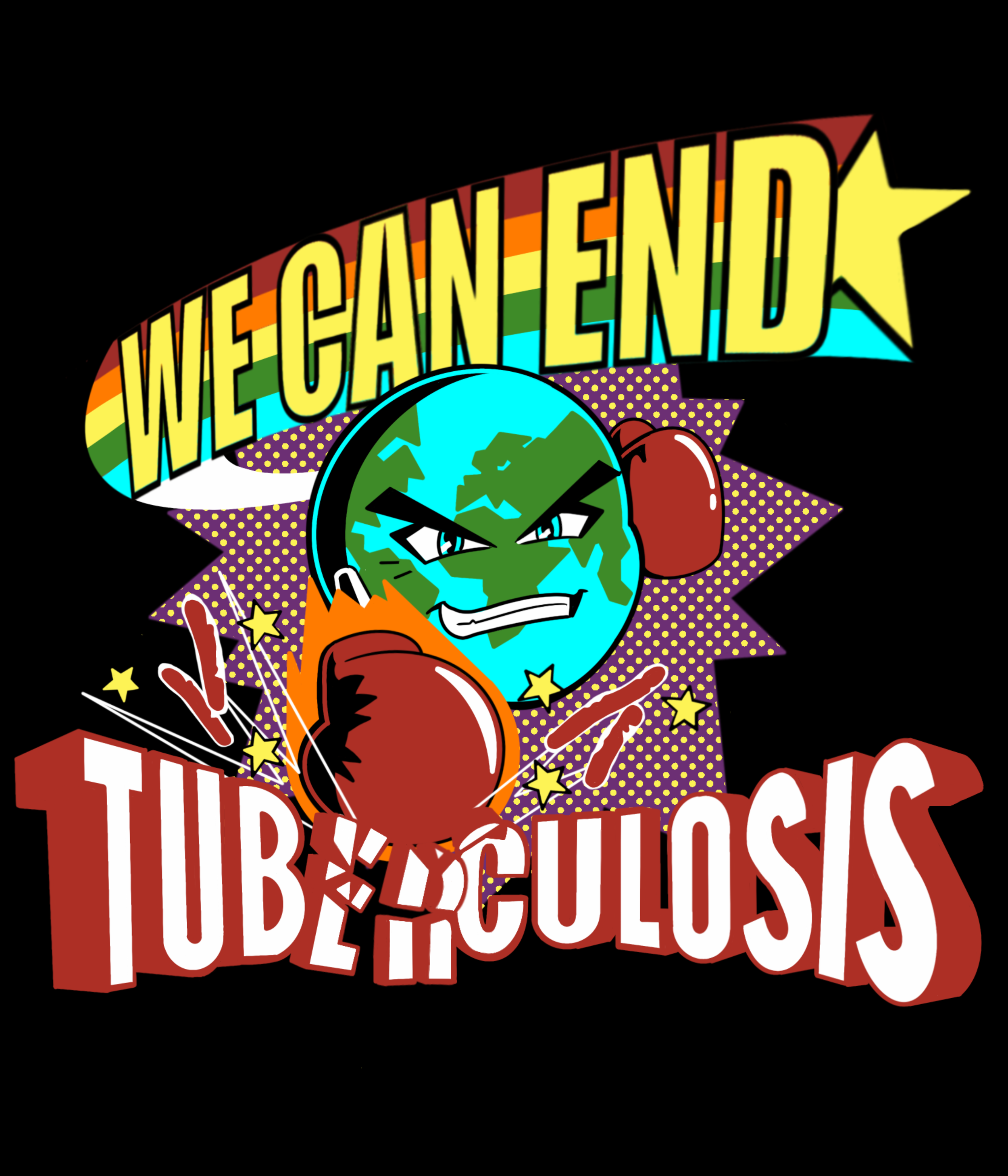 TBFighters Shirt, Sticker, and Tote Bag Design