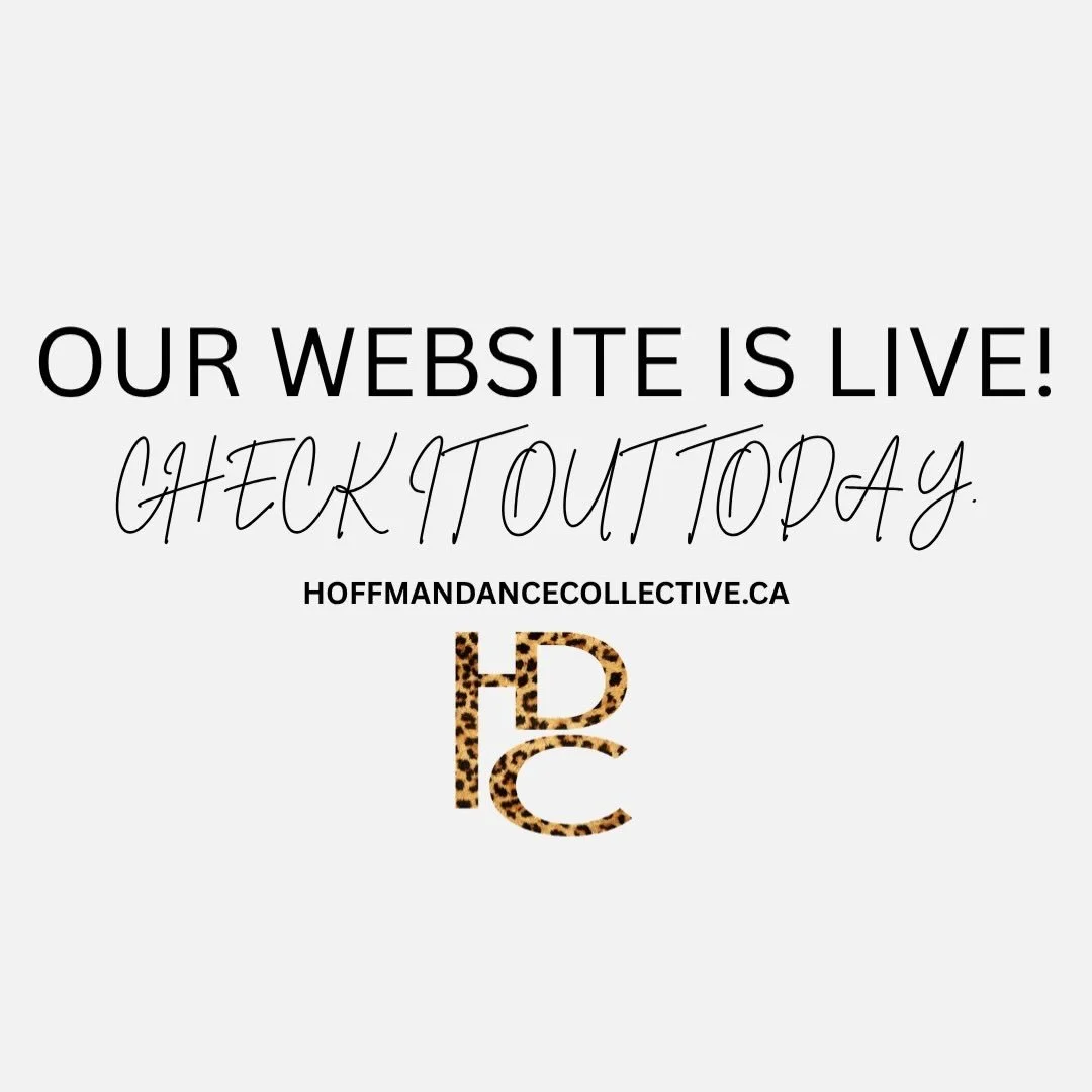 Our website is officially LIVE!
Go check it out to learn more about Hoffman Dance Collective 👯&zwj;♀️
Registration for all of our upcoming programs is coming soon&hellip; stay tuned!

HoffmanDanceCollective.ca

#Dance #DanceWebsite #HDC #HoffmanDanc