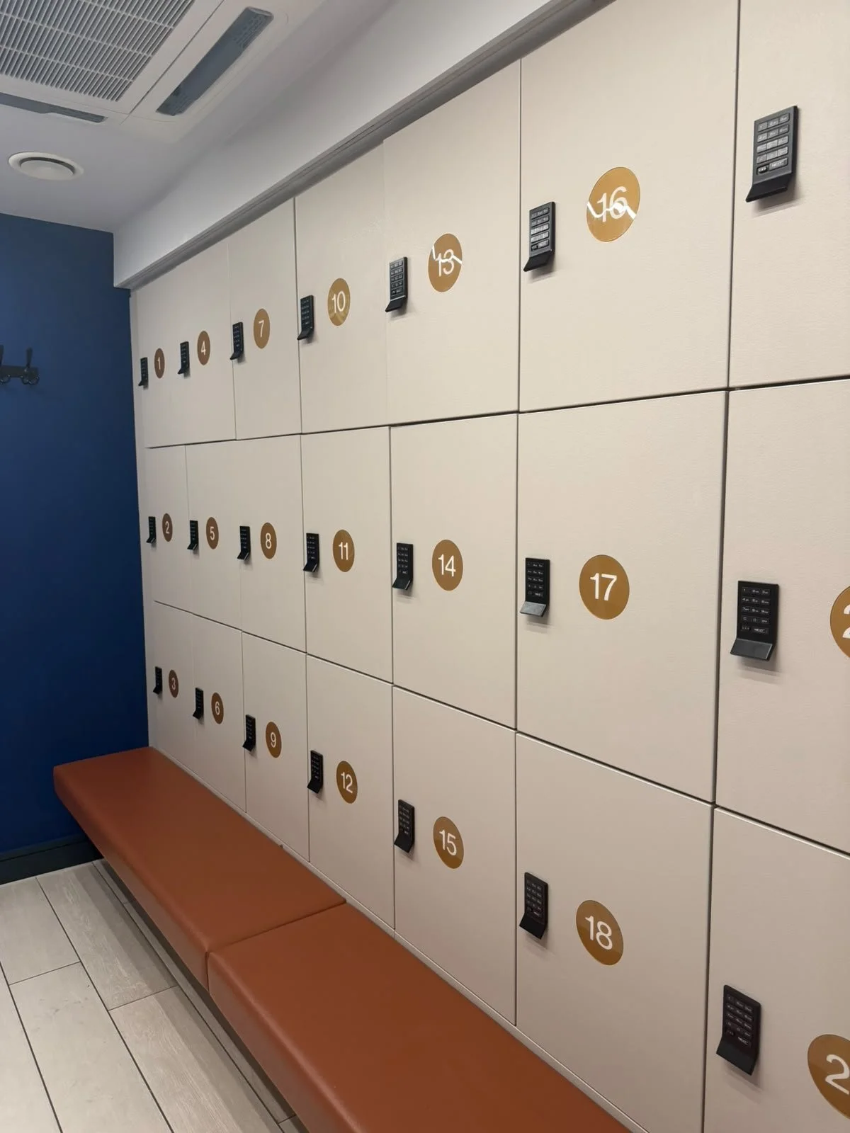 luxury changing rooms