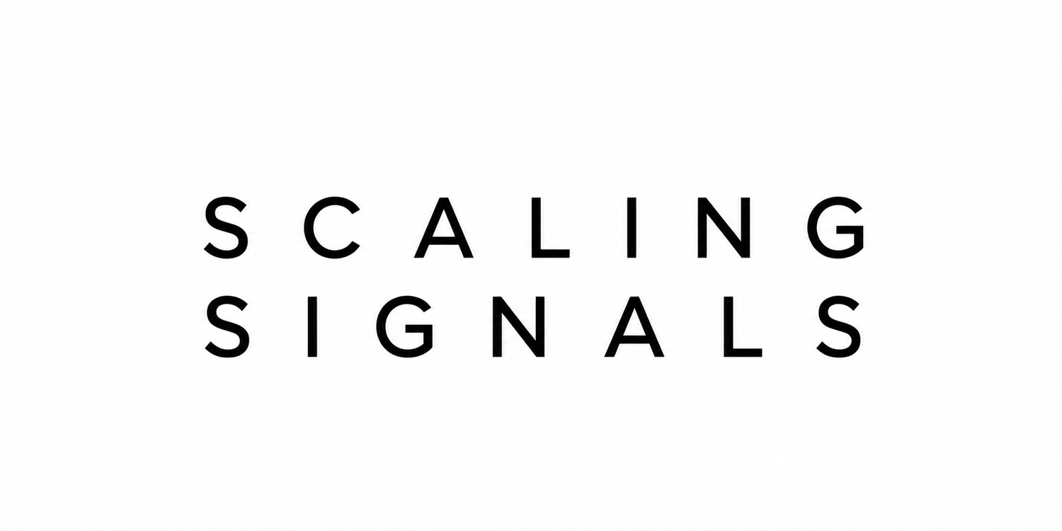 Scaling Signals