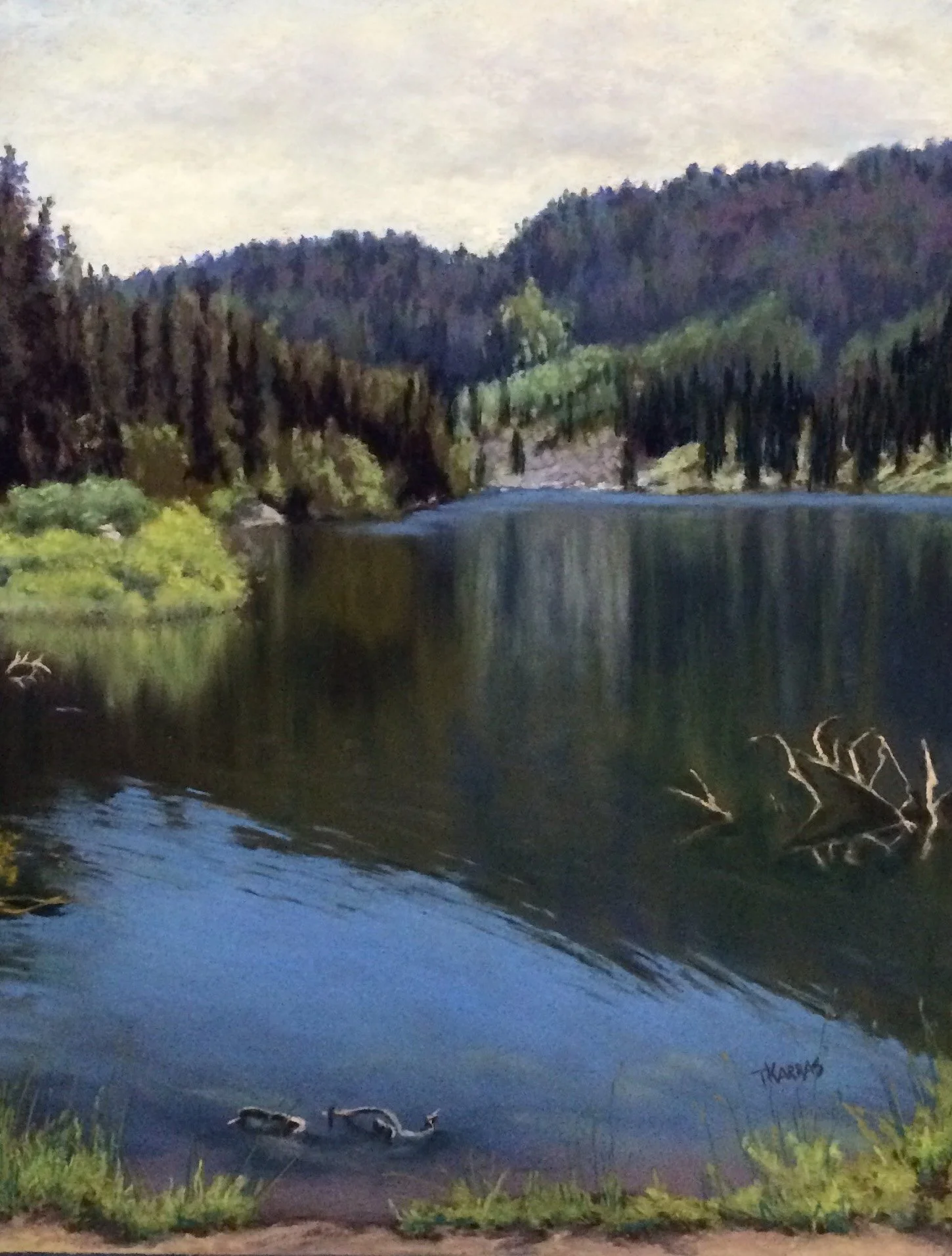Boulder Lake 12x16 $750