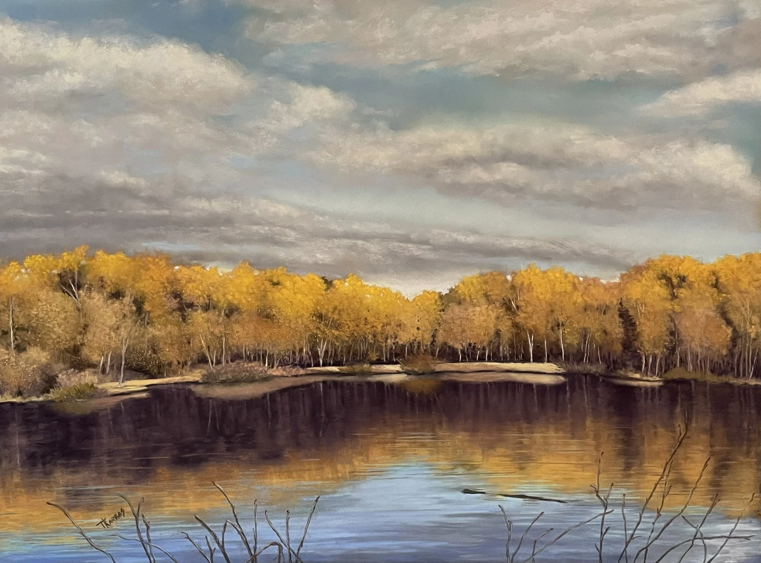 Boise River 18x24 Sold