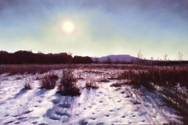 A Chill in the Air 12x16 Sold