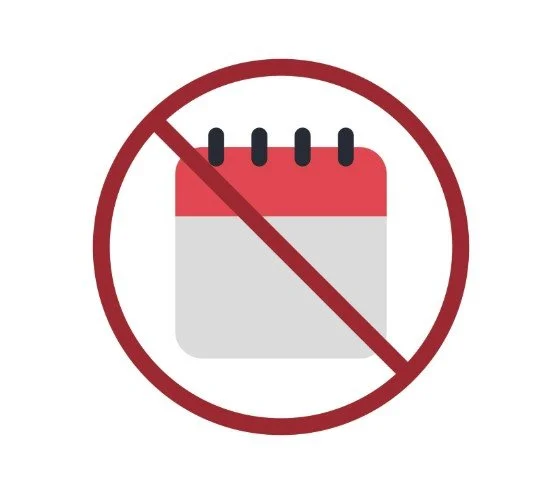 No Sessions During Spring Break