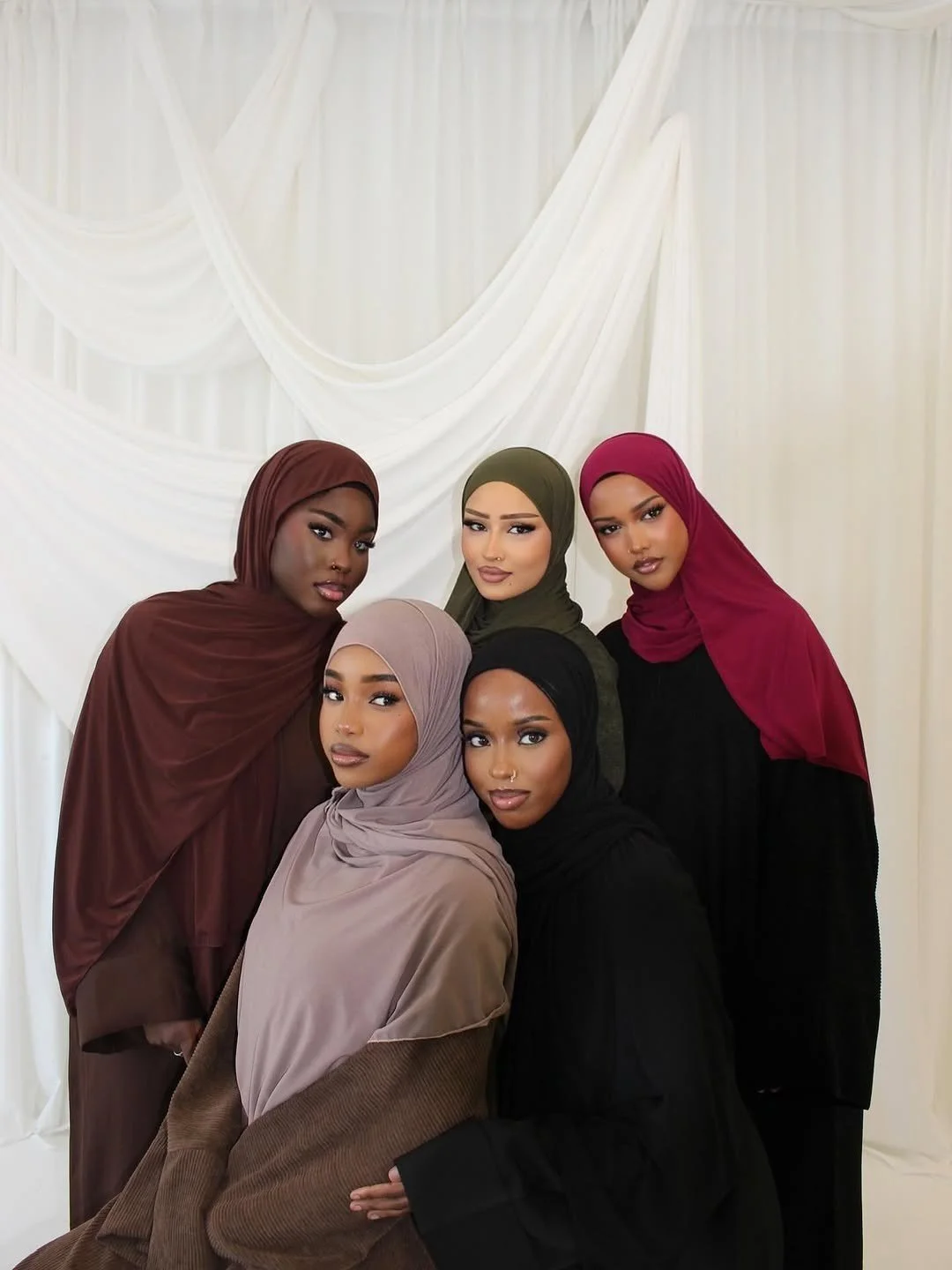 Modest hijab brands - modal, jersey, pattern, cotton, pashmina and colourful hijab fashion directory