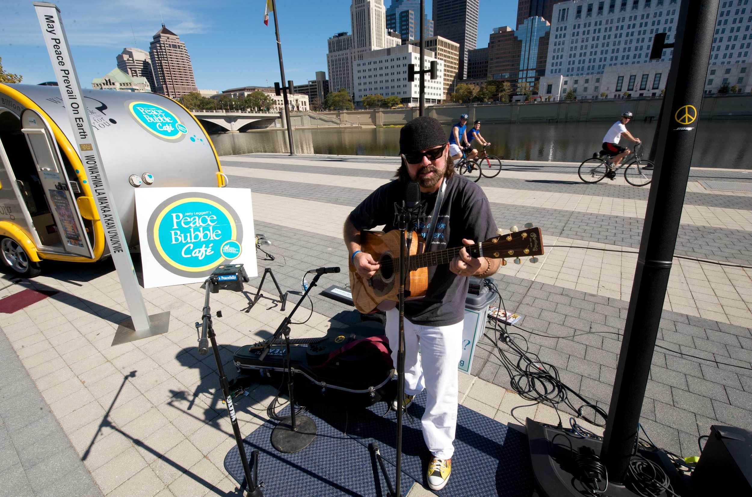 Columbus, OH — Music for the CROP Hunger Walk, joining hundreds in support of neighbors near and far.