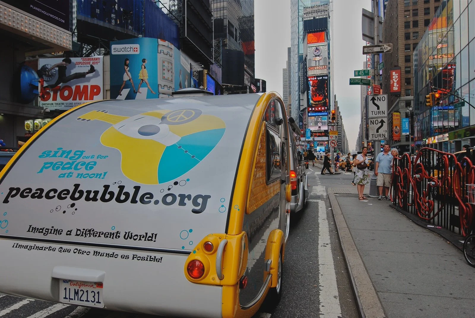 New York City — Singing “Let’s Get Together” and gathering Peace Interviews near Ground Zero—moments that still live vividly in memory.