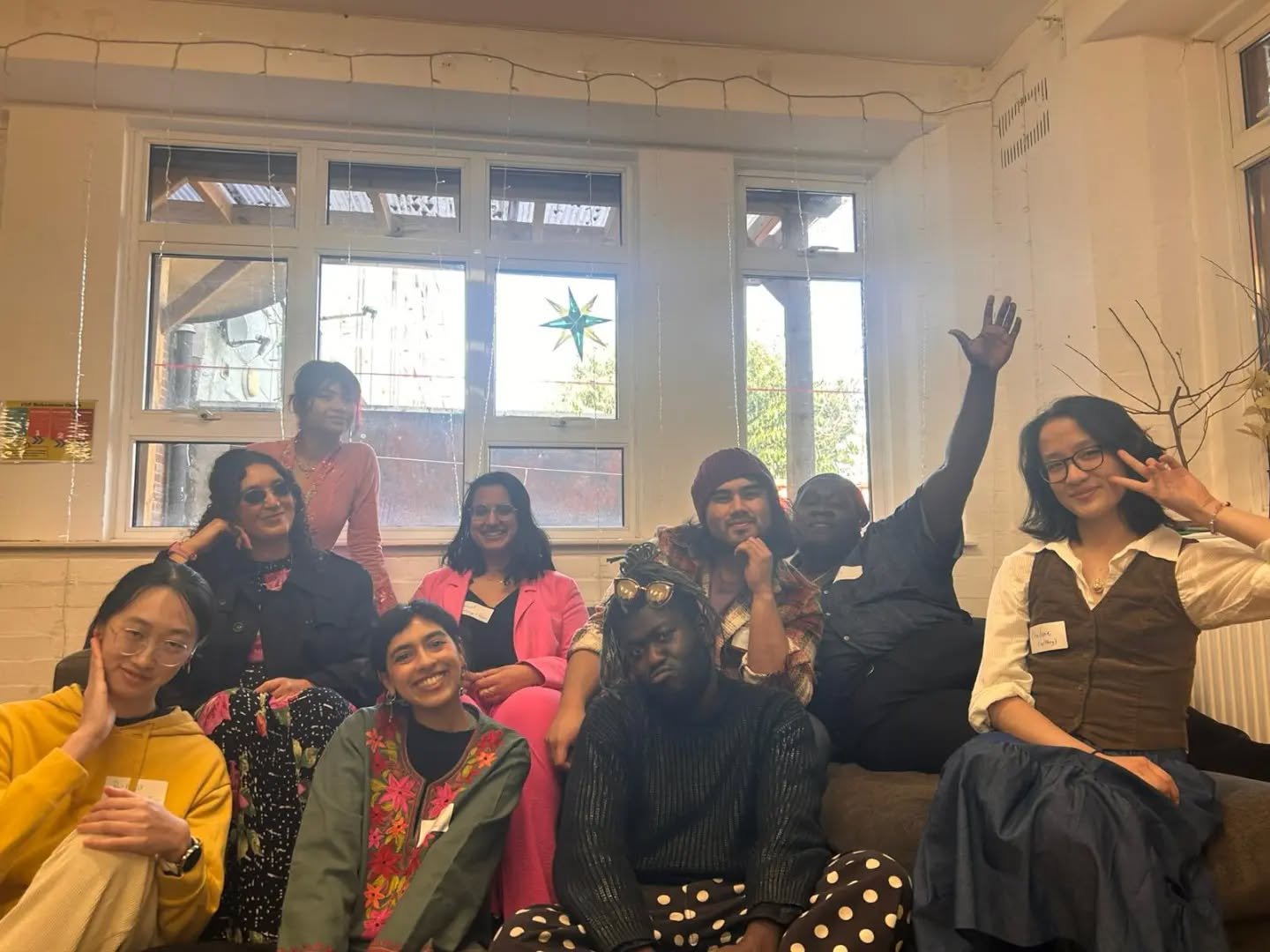 Pics from our QPOC Eid Potluck 🍜

+ Trans POC Social 🩷🩵

+ More doodles! It's been heavy doodle time lately! 🖍️