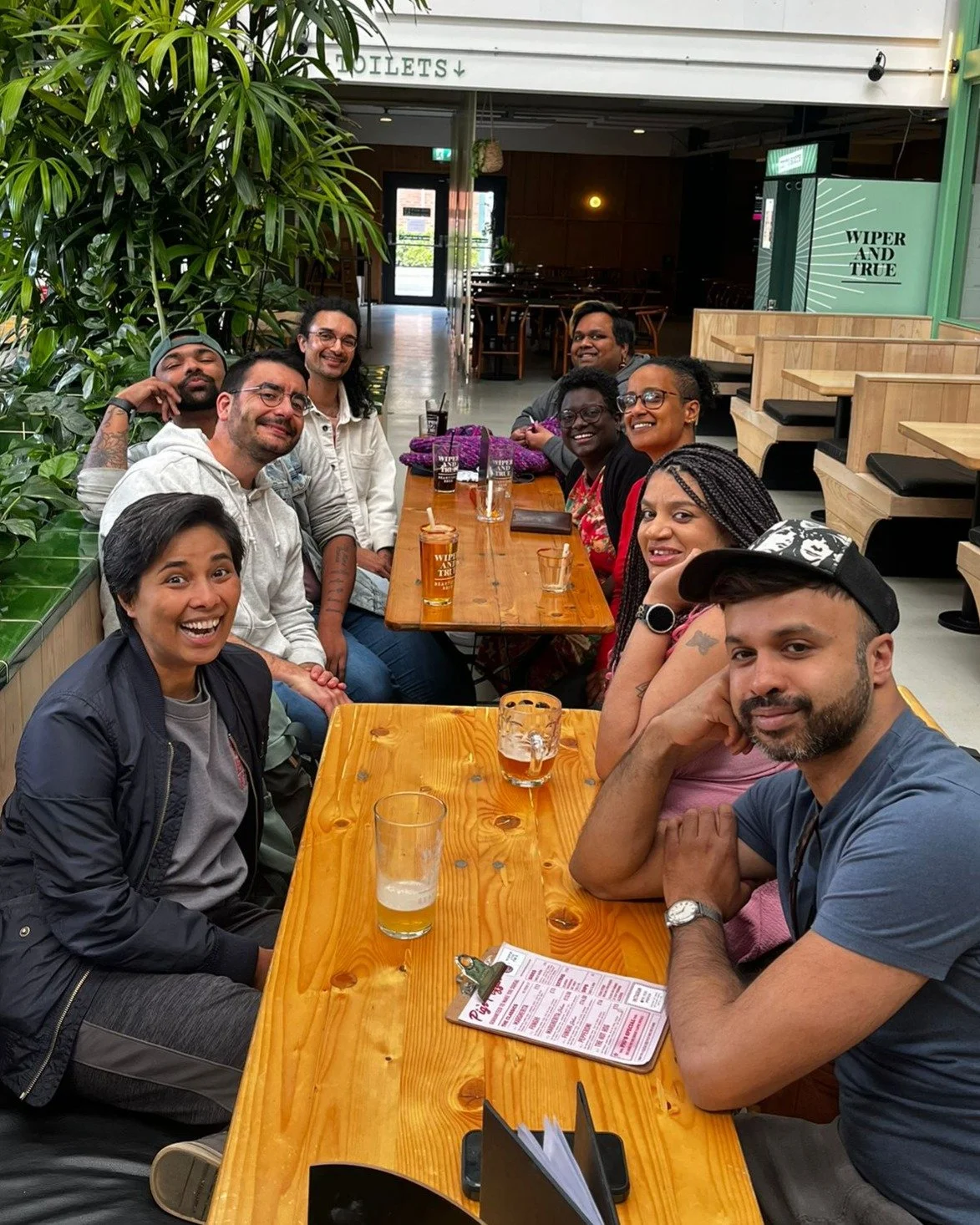 Pic from May&rsquo;s QPOC 30+ Social. It&rsquo;s been almost a full year since QPOC 30+ Socials (previously QPOC 35+ Socials) started. It&rsquo;s been wonderful seeing it continue, with many thanks to @kalaya988 🤎

#bristol #queer #poc #uk #lgbt #tr