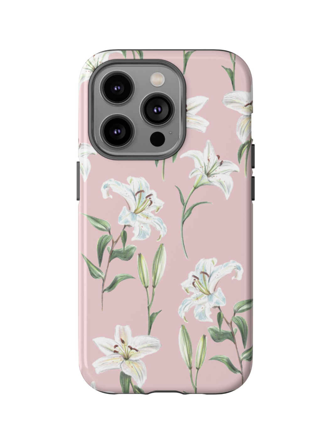Lilies Handyhülle rosa