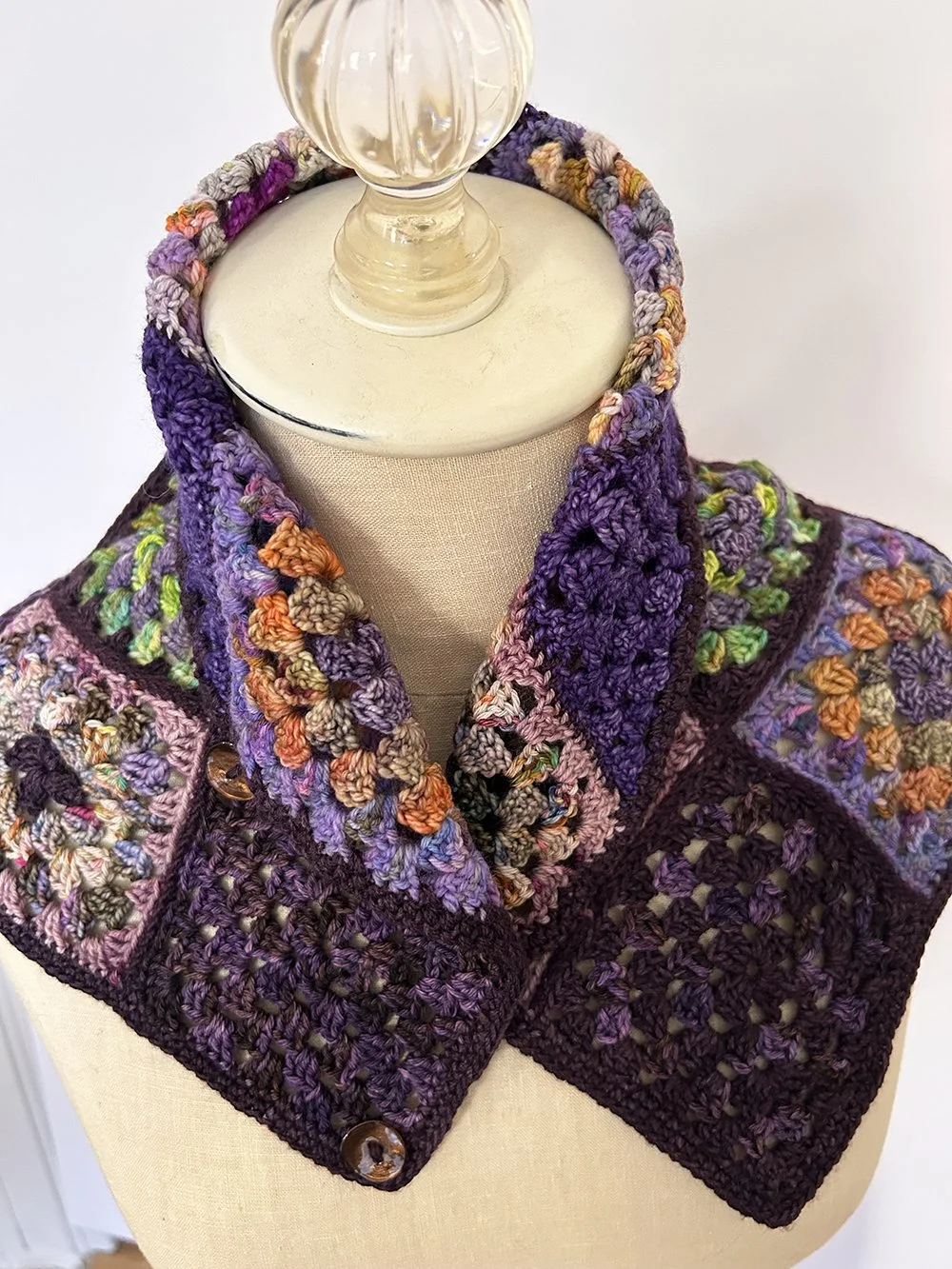 Purple Diamond Cowl
