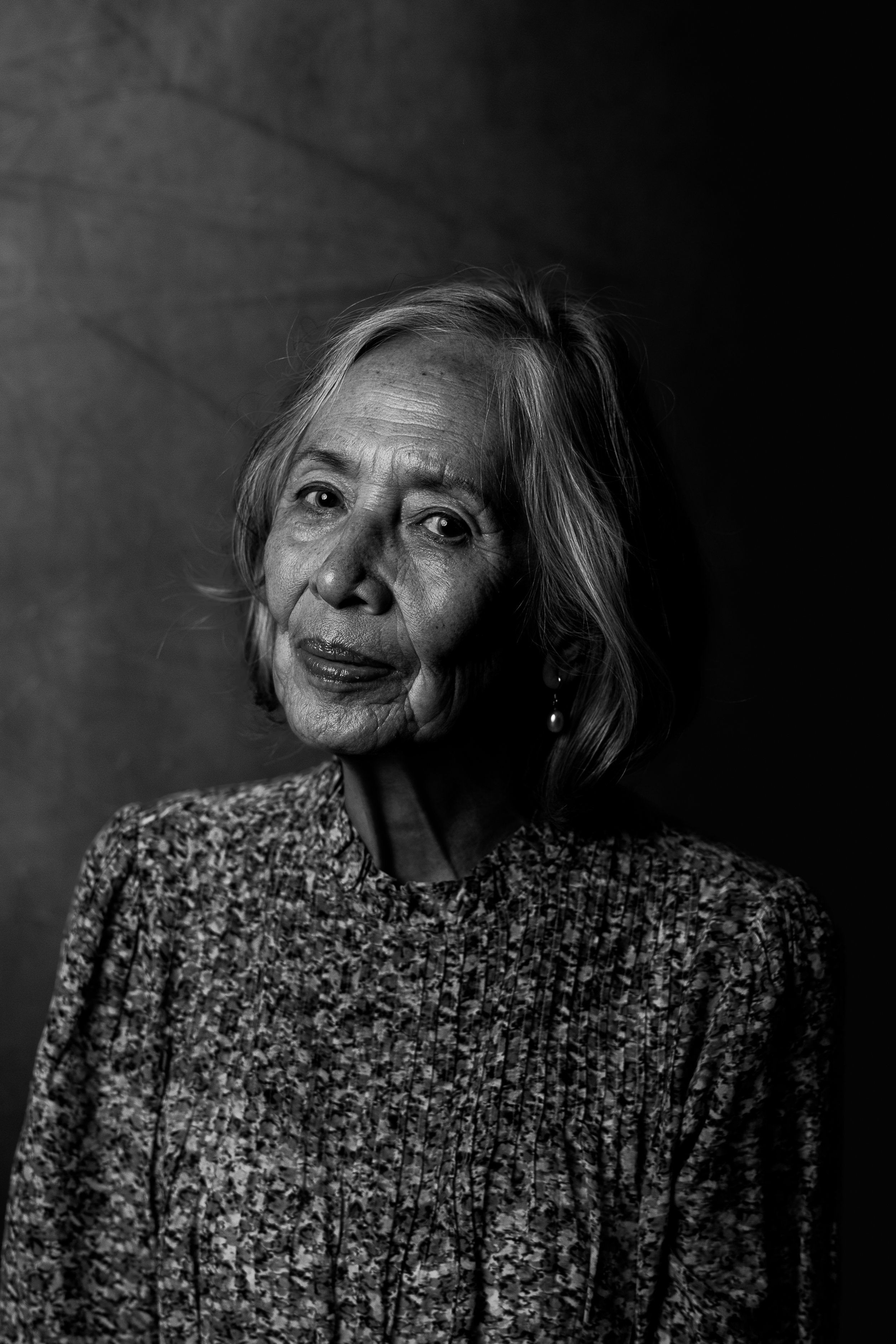 Portret van Jill Slim-Evers, deelnemer aan Lagu Jiwa, bij de portretgalerij over Indische, Indonesische en Molukse roots.