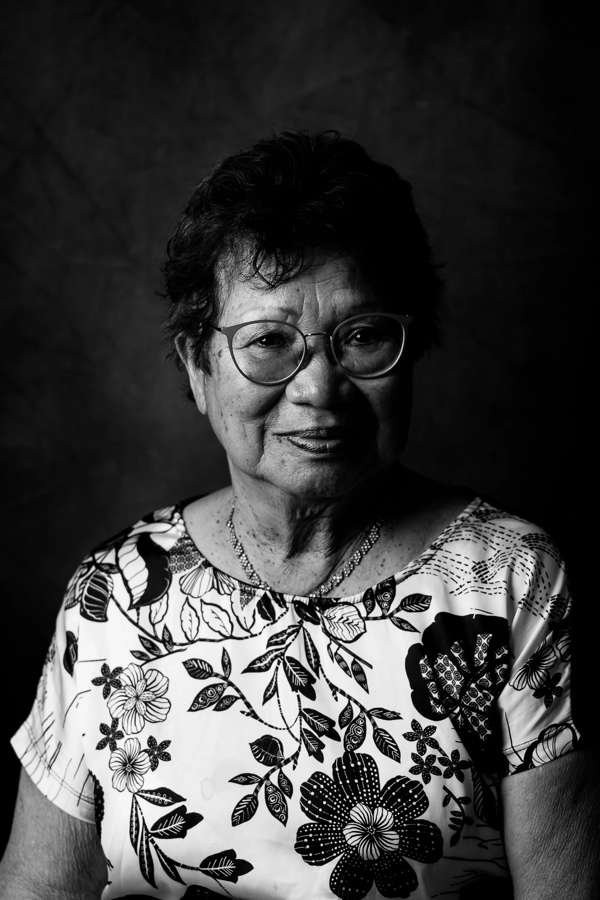 Portret van Liz Lekransy, deelnemer aan Lagu Jiwa, bij de portretgalerij over Indische, Indonesische en Molukse roots.