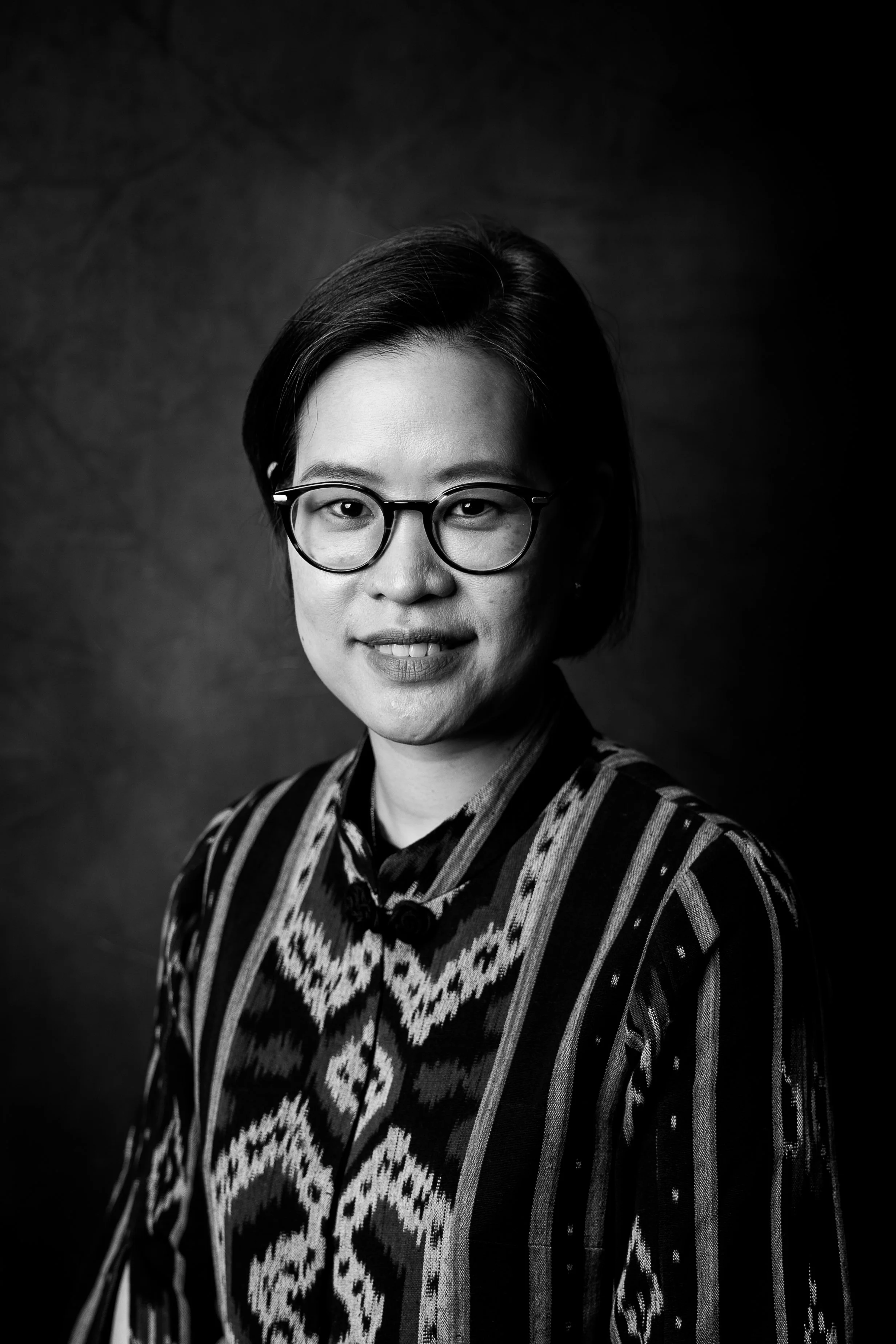 Portret van Angela Astri Soumantri, deelnemer aan Lagu Jiwa, bij de portretgalerij over Indische, Indonesische en Molukse roots.