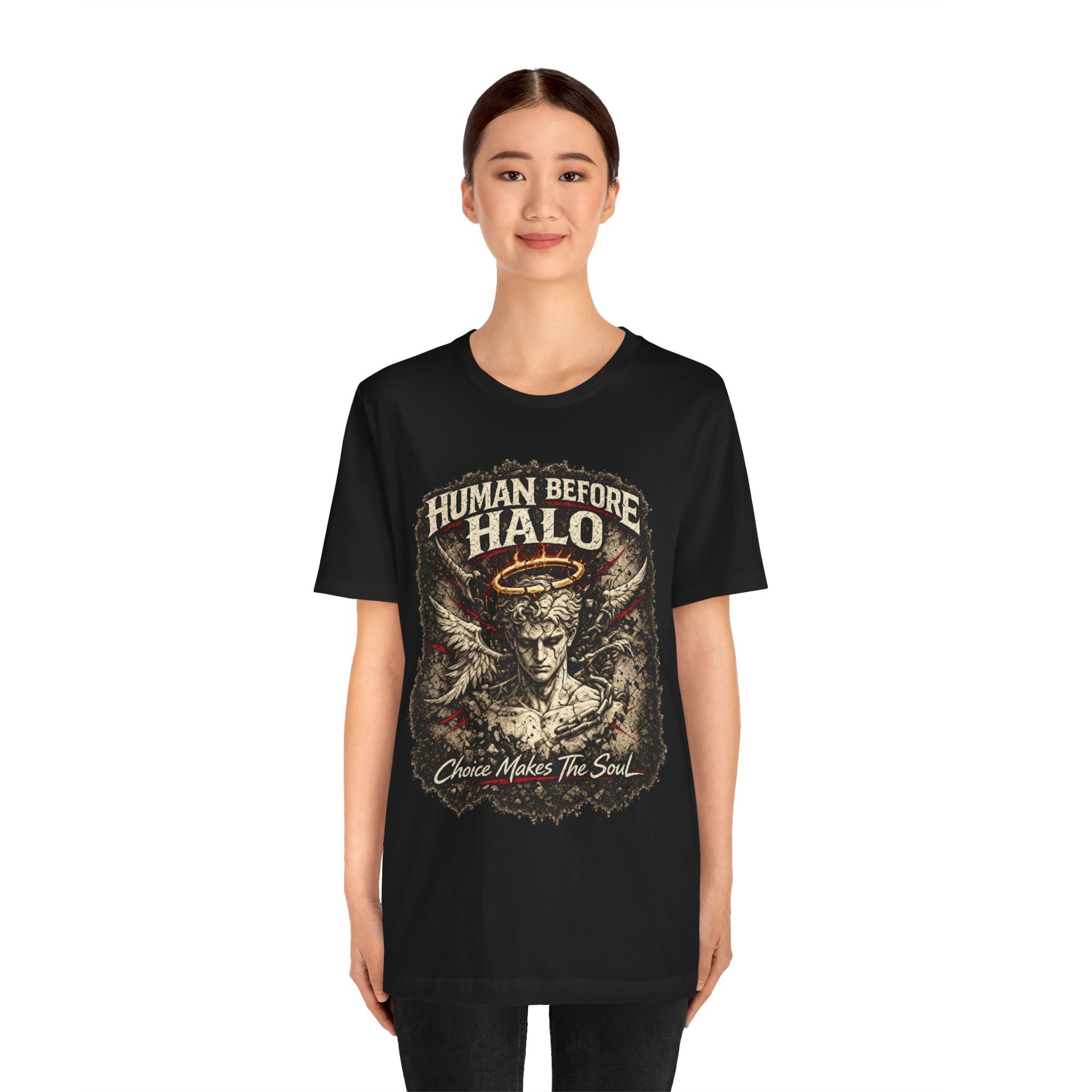 Human Before Halo — Graphic T-Shirt