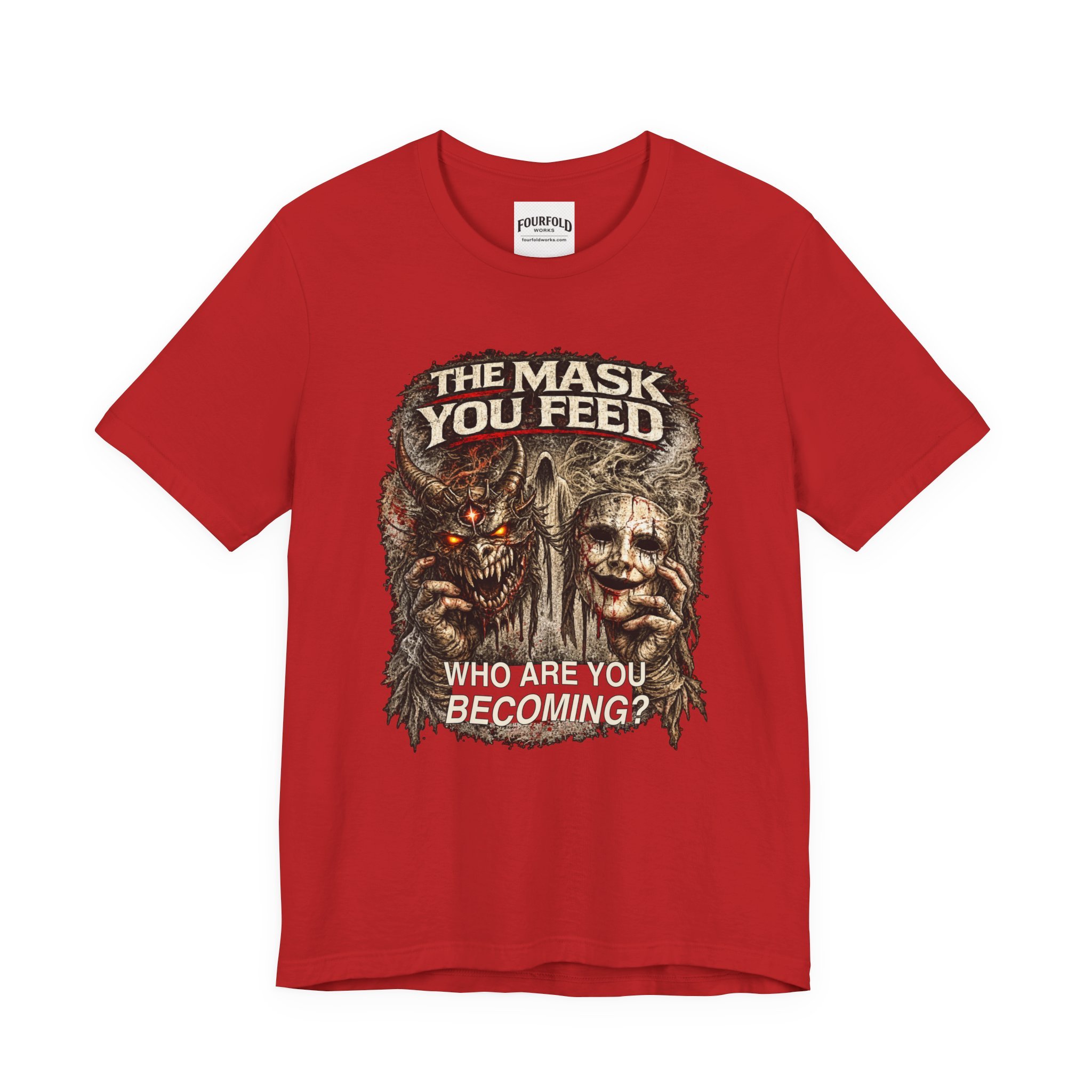 The Mask You Feed — Graphic T-Shirt