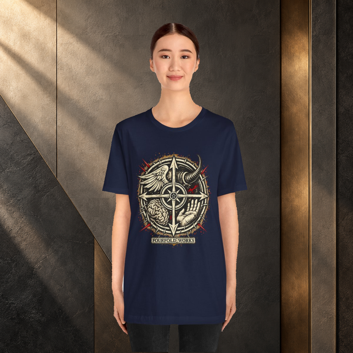 Compass of Fourfold — Graphic T-Shirt