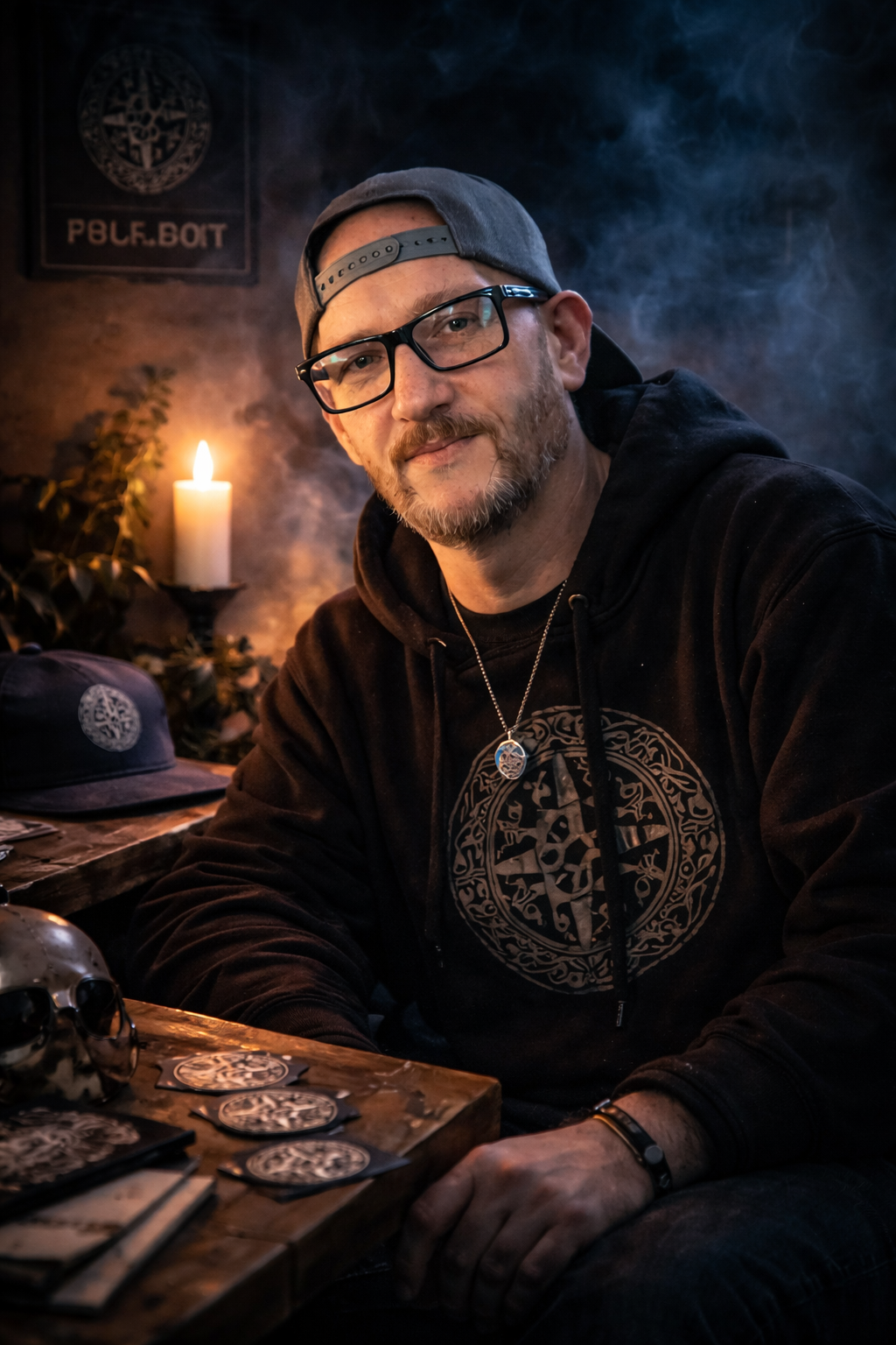 Portrait of Paul DuRivage for the Fourfold Works About page