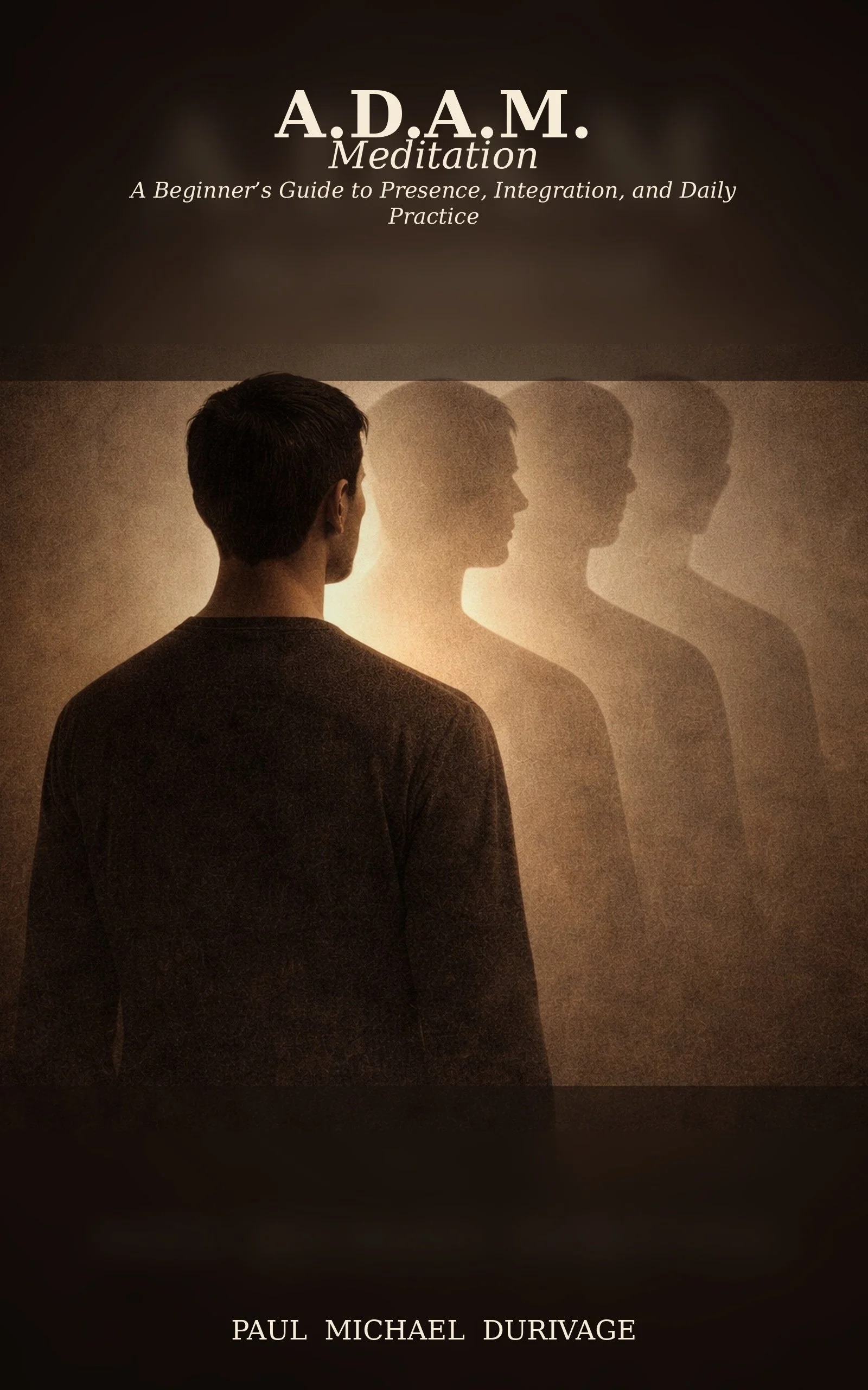 A.D.A.M. Meditation book cover by Paul Michael Durivage