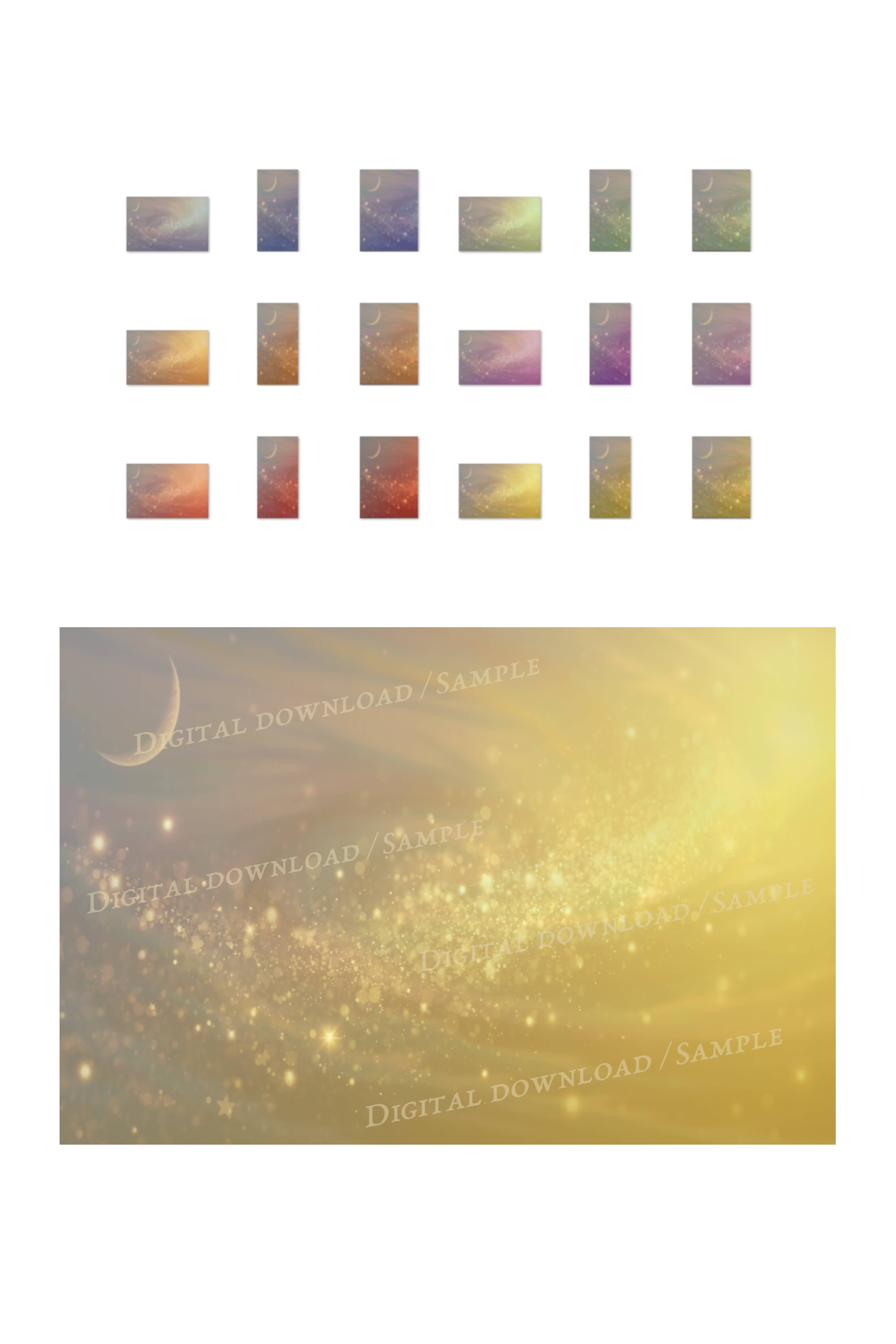 Celestial Wallpaper Pack 天體桌布包 ✦ 來自 Aurora Fern 天空的一小片星光  A quiet corner of the Aurora Fern sky