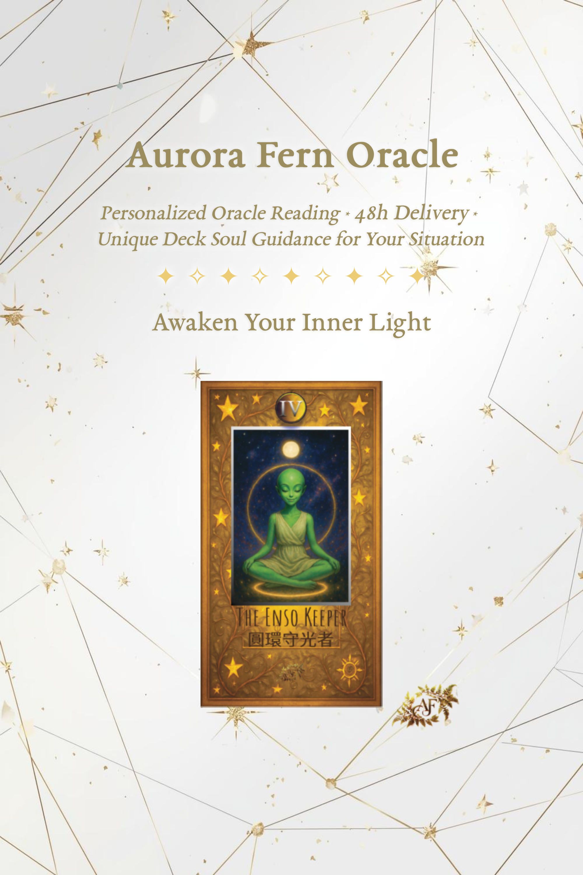 Mini Oracle Reading •  Soul Guidance from Aurora Fern Oracle Cards  · 迷你神諭占卜