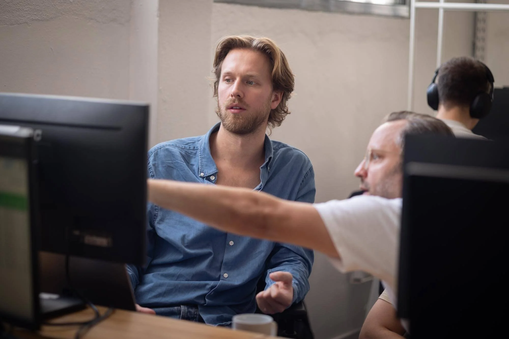 Startup offsite photography at the Lisbon coworking place.