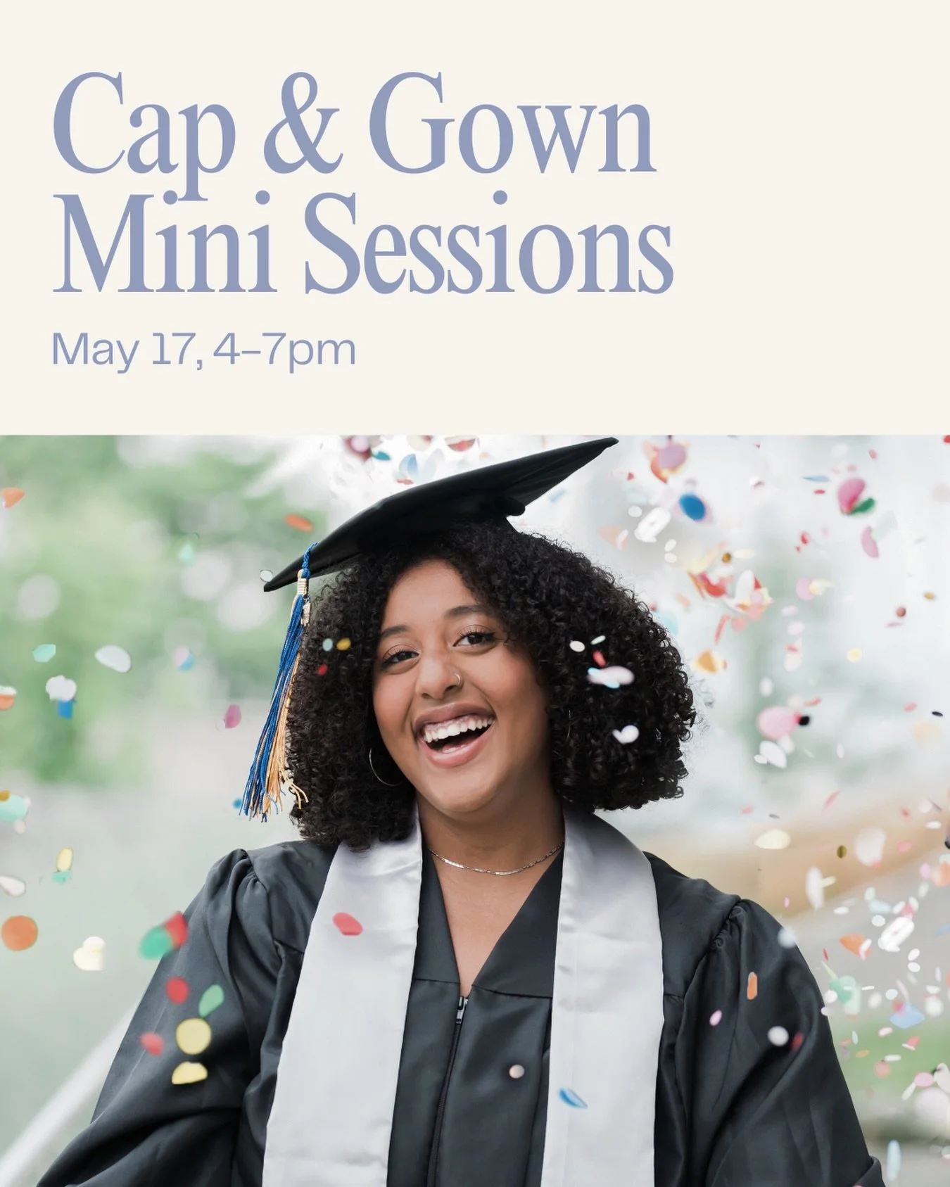 Class of 2026, it&rsquo;s time to book your Cap &amp; Gown Mini Sessions! 🎓

Graduation is almost here, and Cap + Gown Mini Sessions are the perfect way to celebrate your senior before the big day.

At Studio Ayla, I focus on making seniors feel com