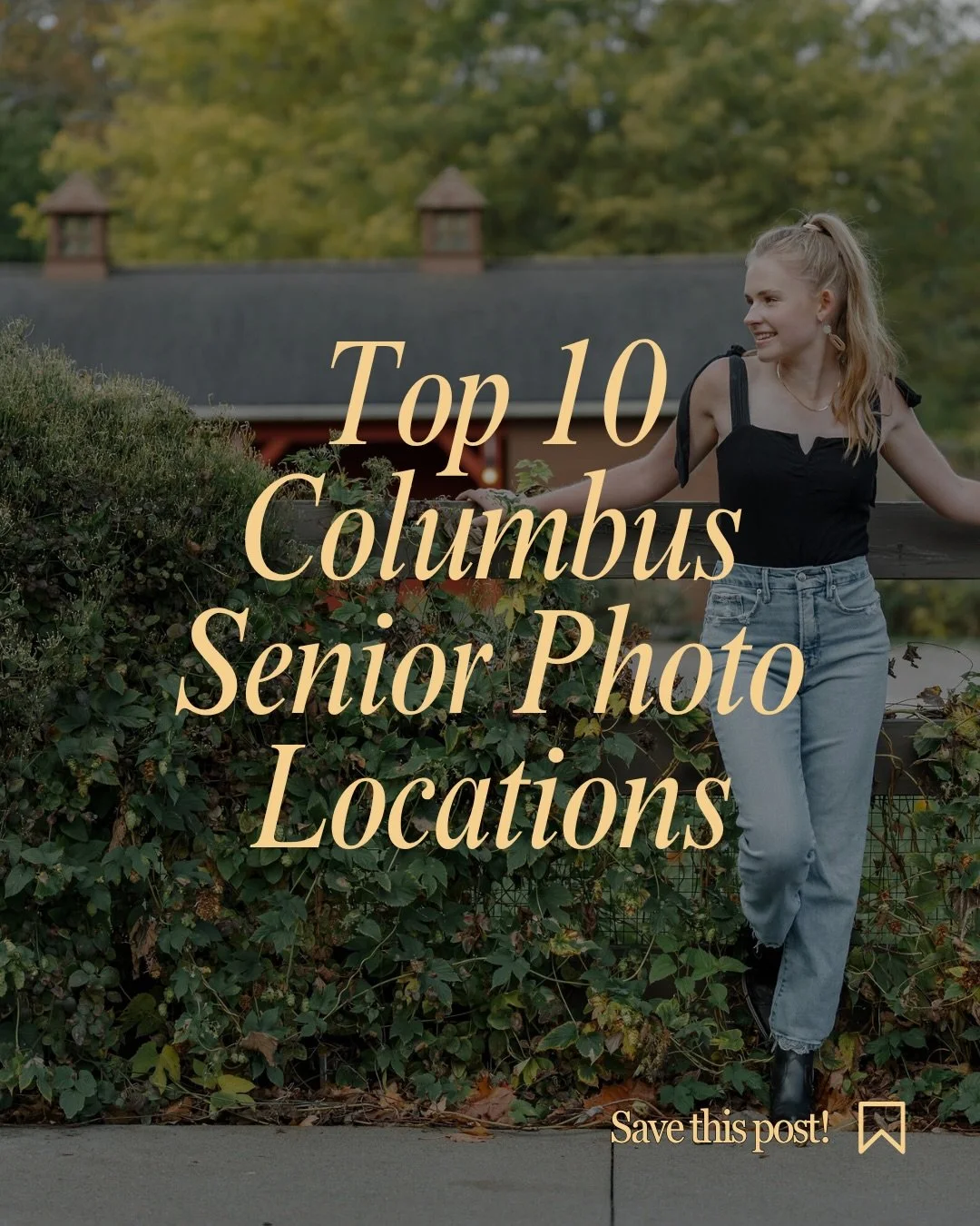 Swipe through for my Top 10 spots in Columbus for senior photos 🎓✨
From cozy corners at @thebookloft to mosaic backdrops at @bridgeparkdublin , every senior has a spot they&rsquo;ll shine in! Whether you want something classic, urban, or a little mo