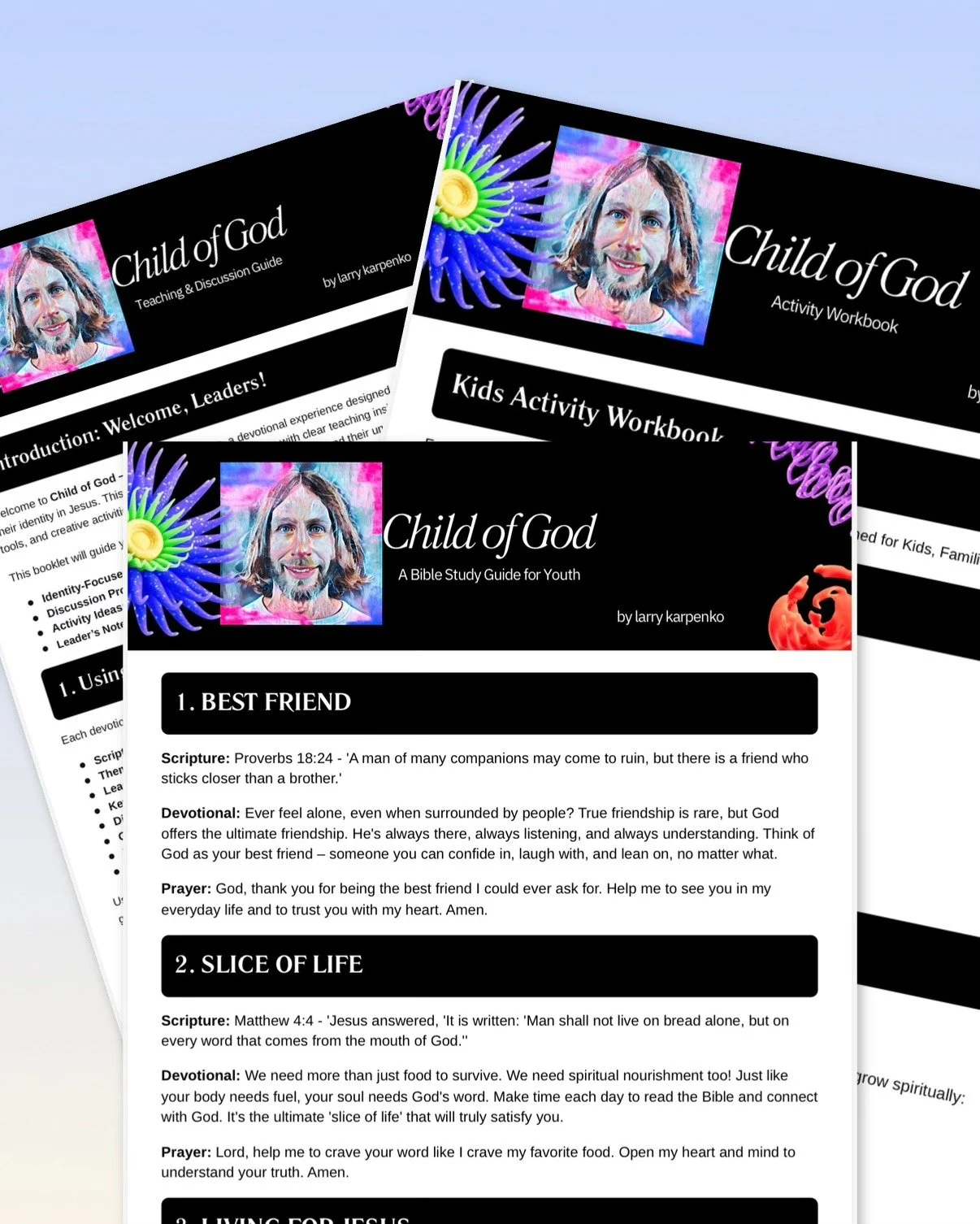 Child of God - Discipleship Bundle (3-PDF Set)