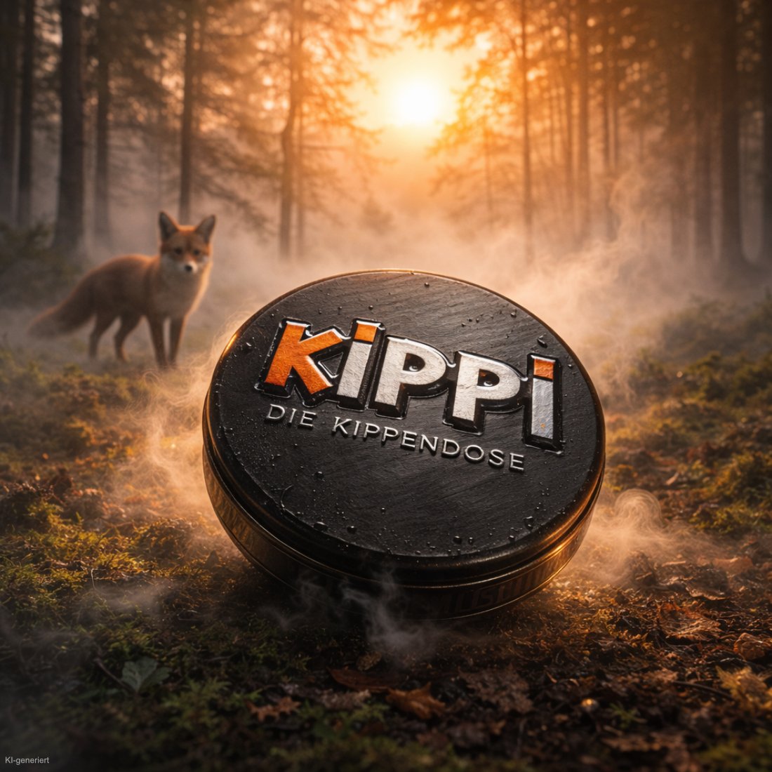 KIPPI - Die Kippendose ist die kleine Helferin für alle Raucherlnnen, wenn man zwischendurch mal eine Zigarettenkippe entsorgen muss.