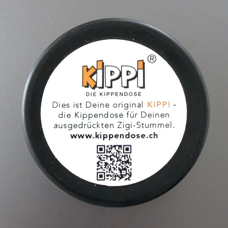 Kippendose Kippi mit Logo