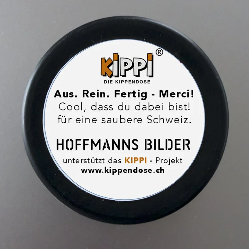 Kippendose Kippi mit Logo Hoffmannsbilder