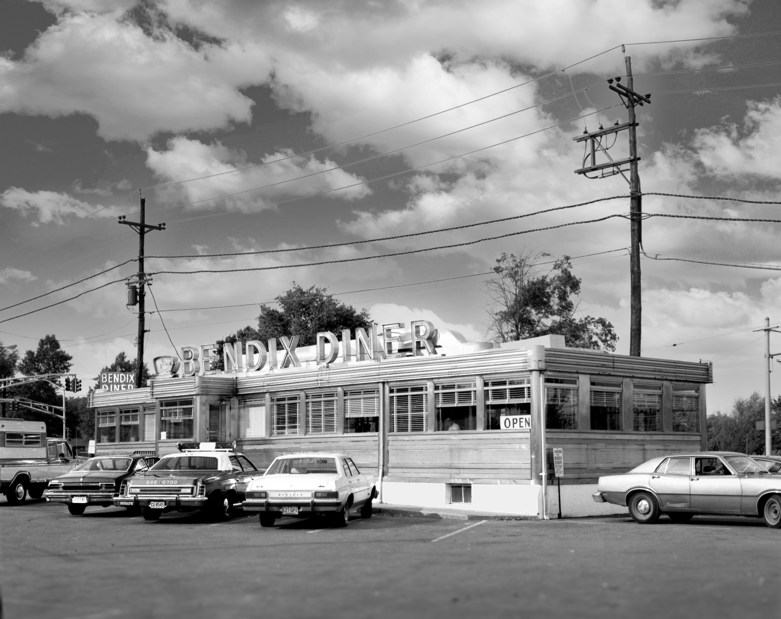 Bendix Diner |  Rolleiflex 2.8F 