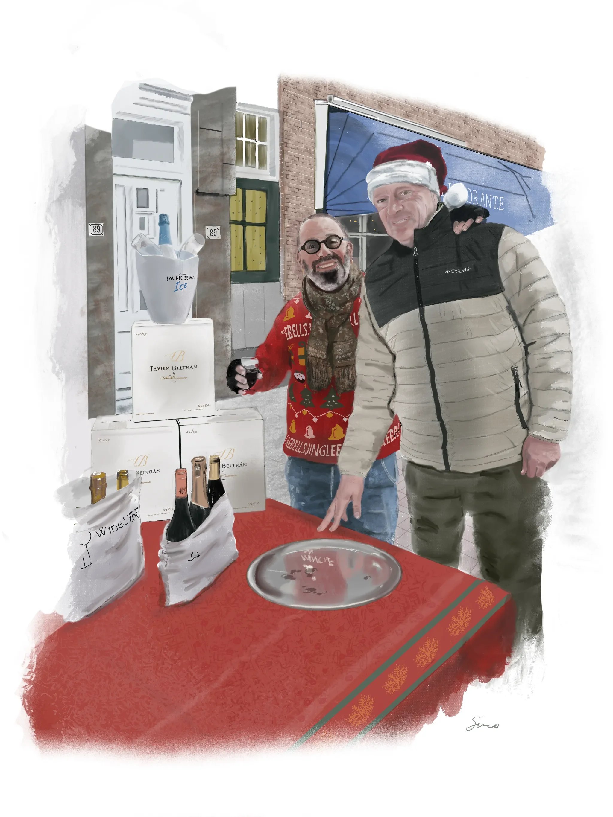 The Winestock Crew | Digital Drawing