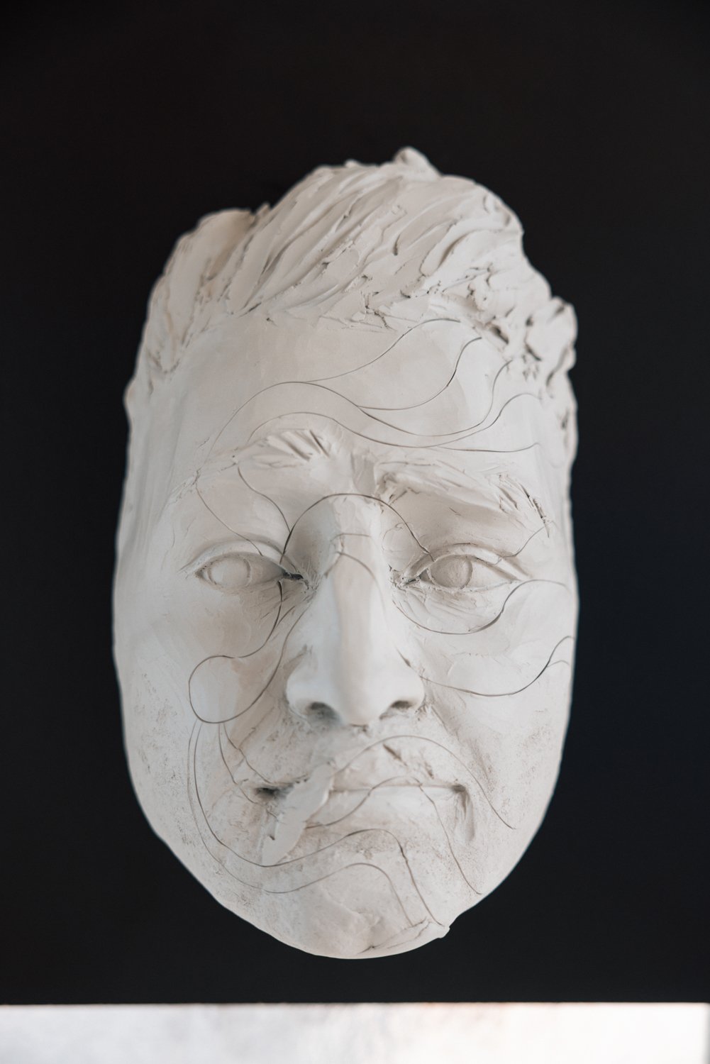 Traces, 2026. Ceramics — 24x70x12