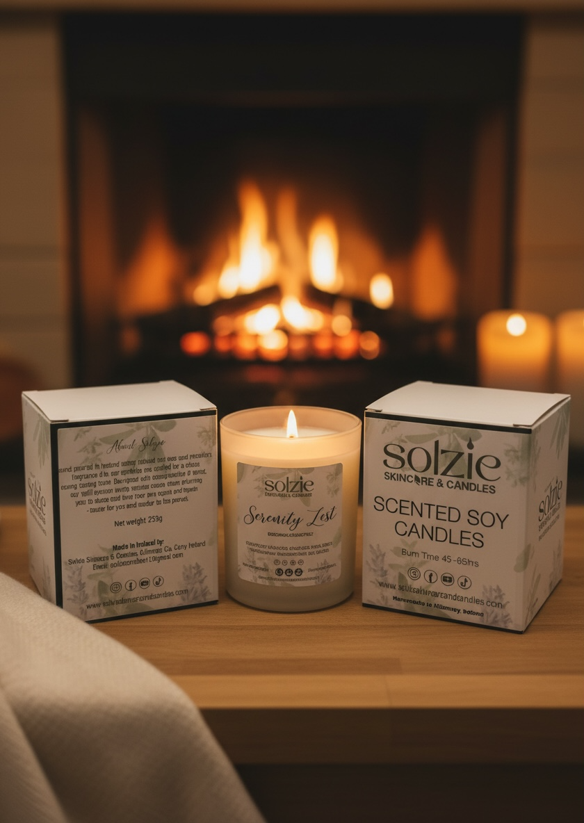 SERENITY ZEST SOY CANDLE