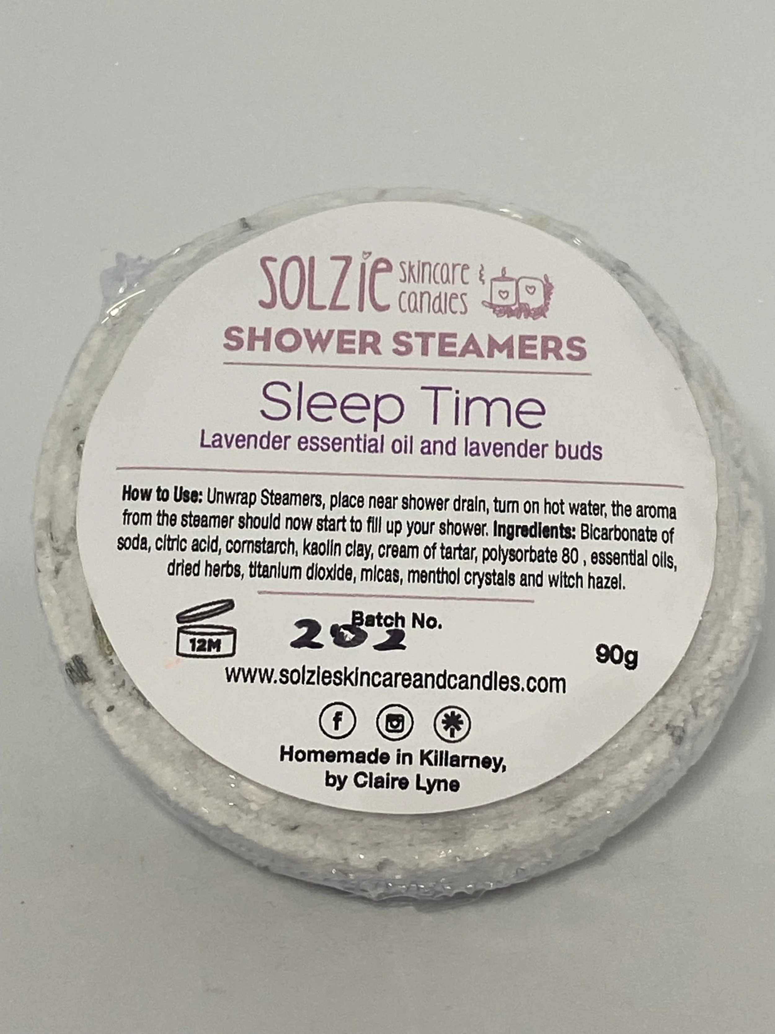 SLEEP TIME SHOWER STEAMER