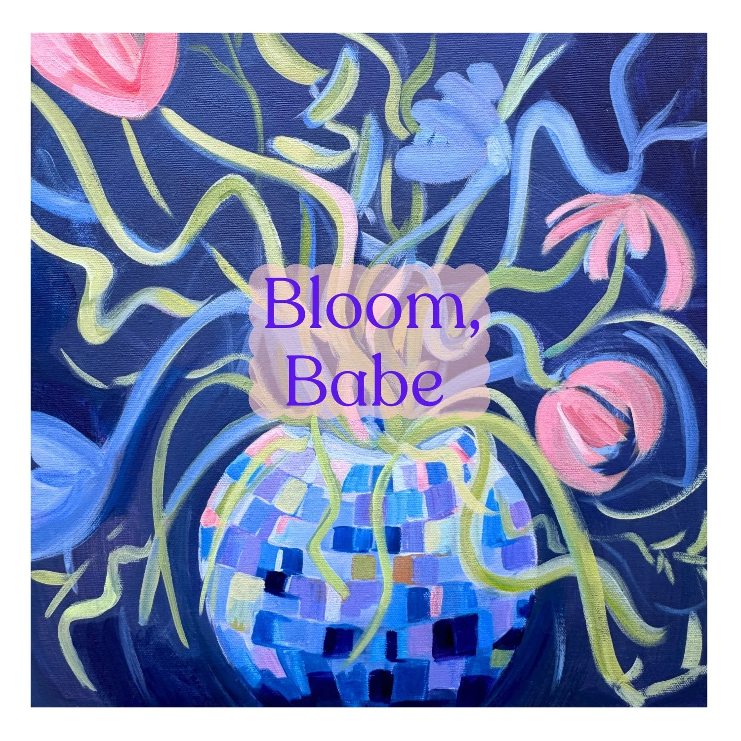 Acrylic Art Mini Prints - Pack of two // 