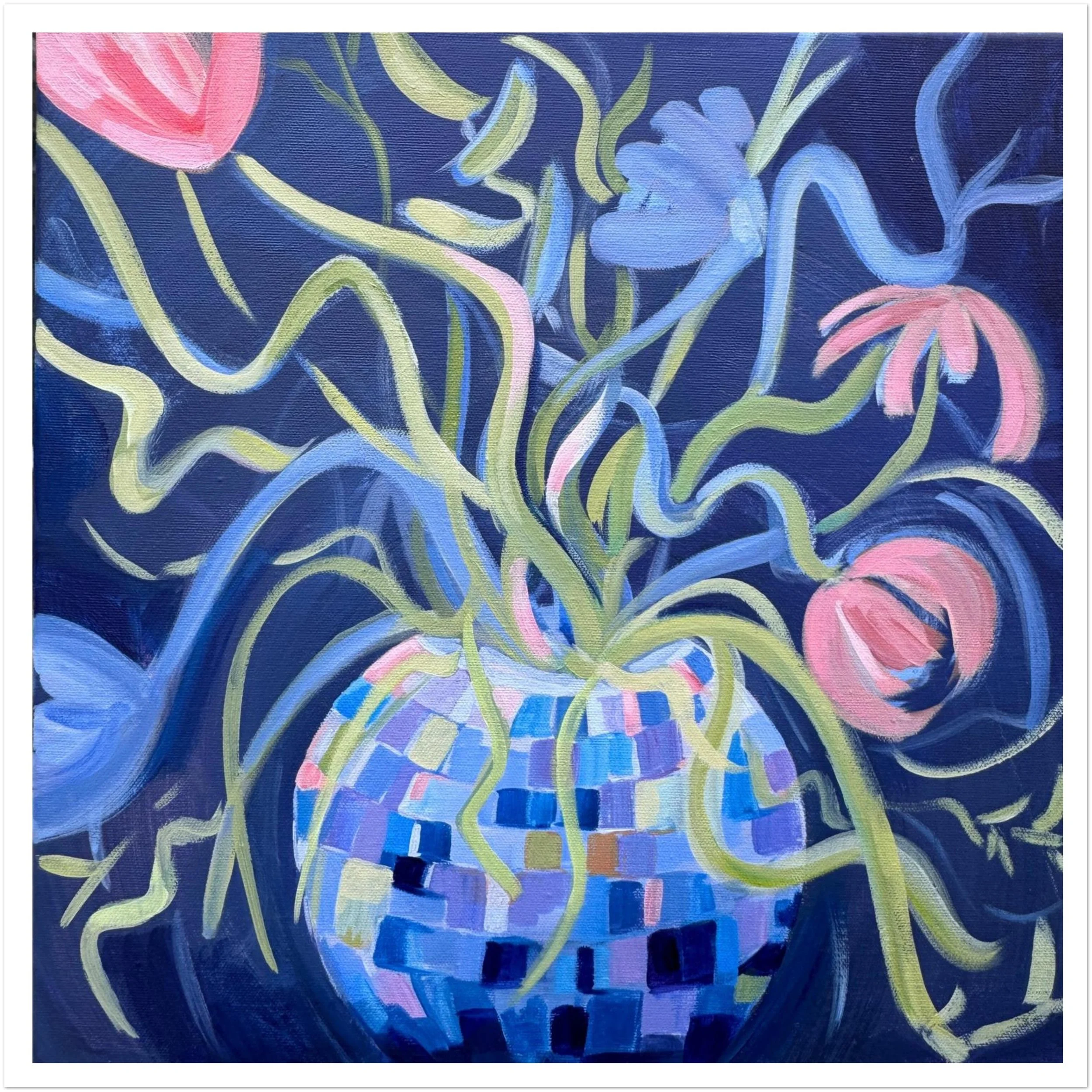 Acrylic Art Mini Prints - Pack of two // 