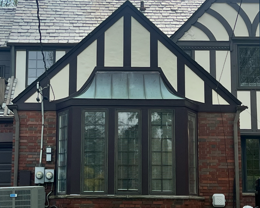AFTER - Half-timber replacement/fabrication and paint