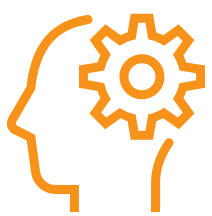 brain with cog icon