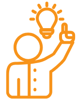 student light-bulb moment icon