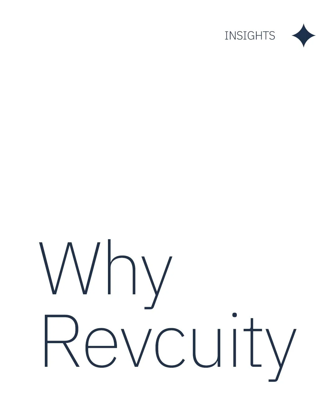 Fifty days in. Thank you.

Fifty days in, and we are energized by the response.

Since we formally launched Revcuity, the support from our clients, team, partners, and industry friends has exceeded our expectations.

To everyone who reached out, show