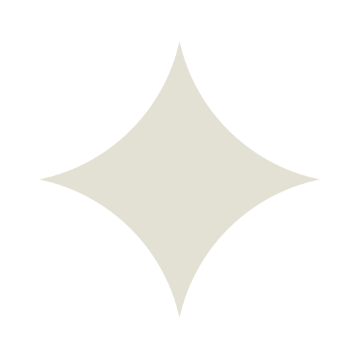 Stylized star or snowflake shape with a light-colored center and dark background.